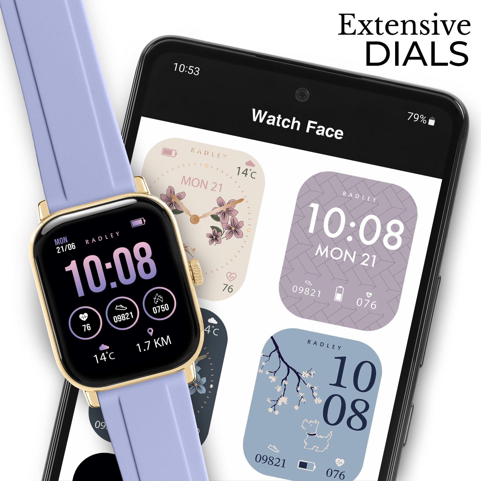 Blue - Radley - Radley Series 56 Blue Smart Watch - 3