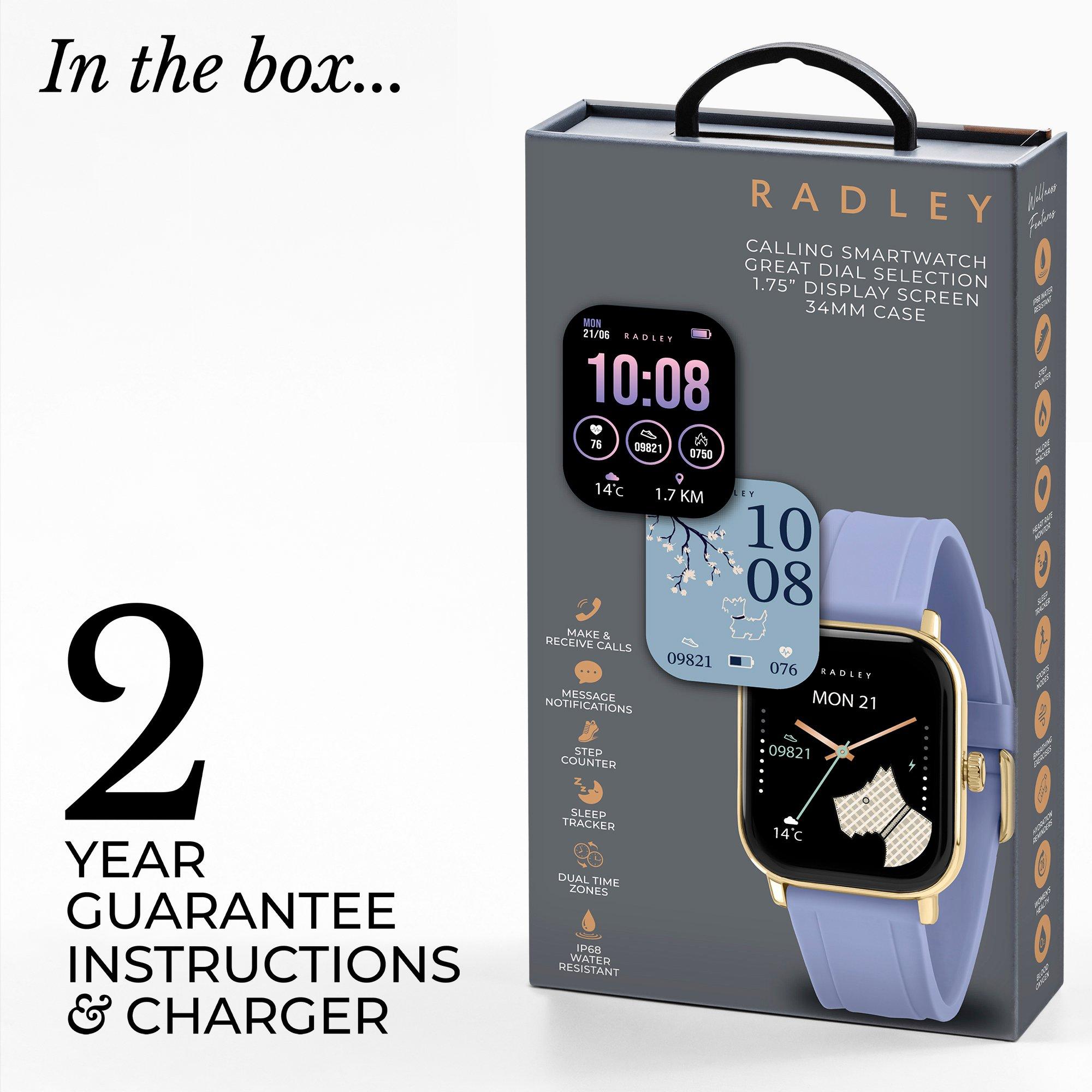 Blue - Radley - Radley Series 56 Blue Smart Watch - 5