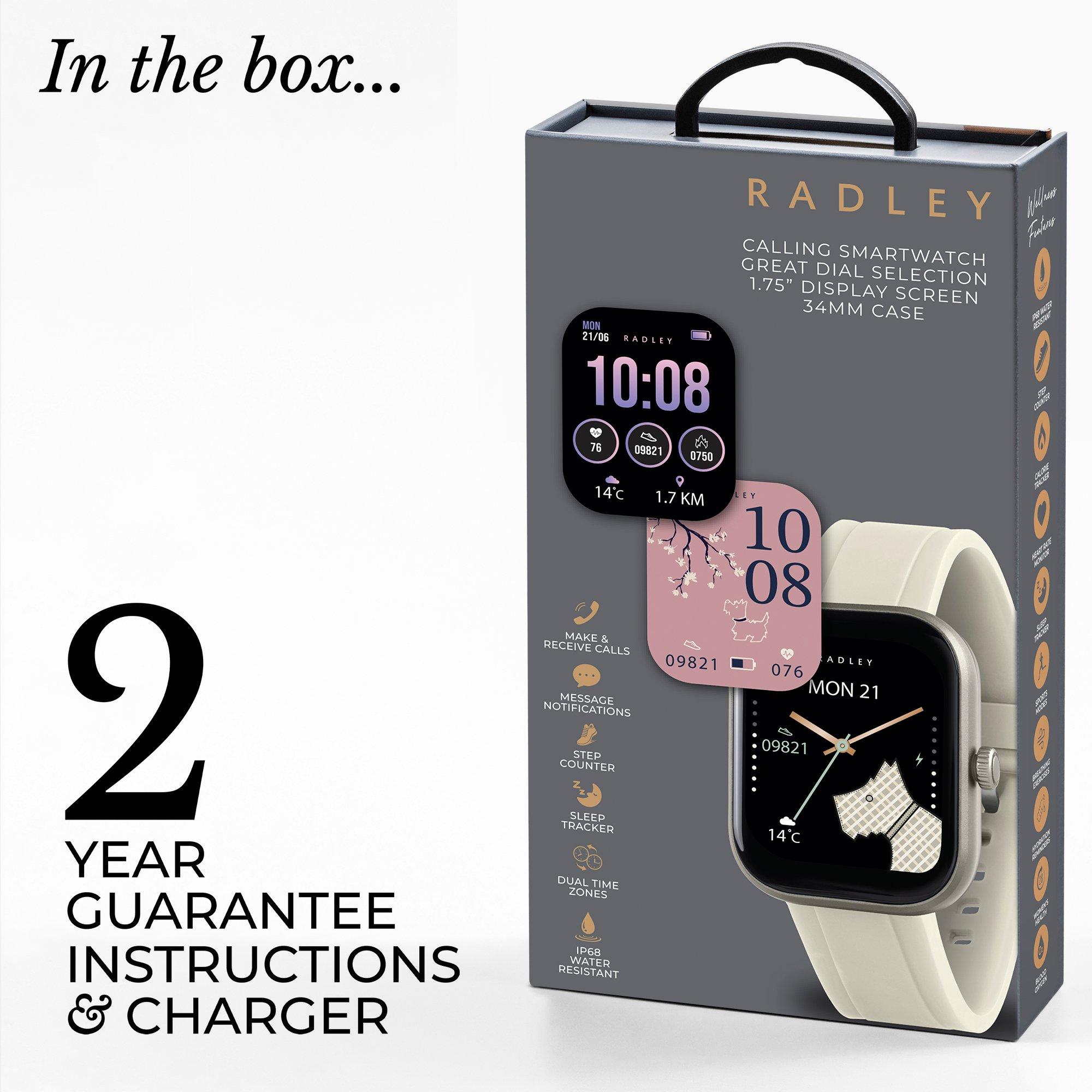 White - Radley - Radley Series 55 White Smart Watch - 5