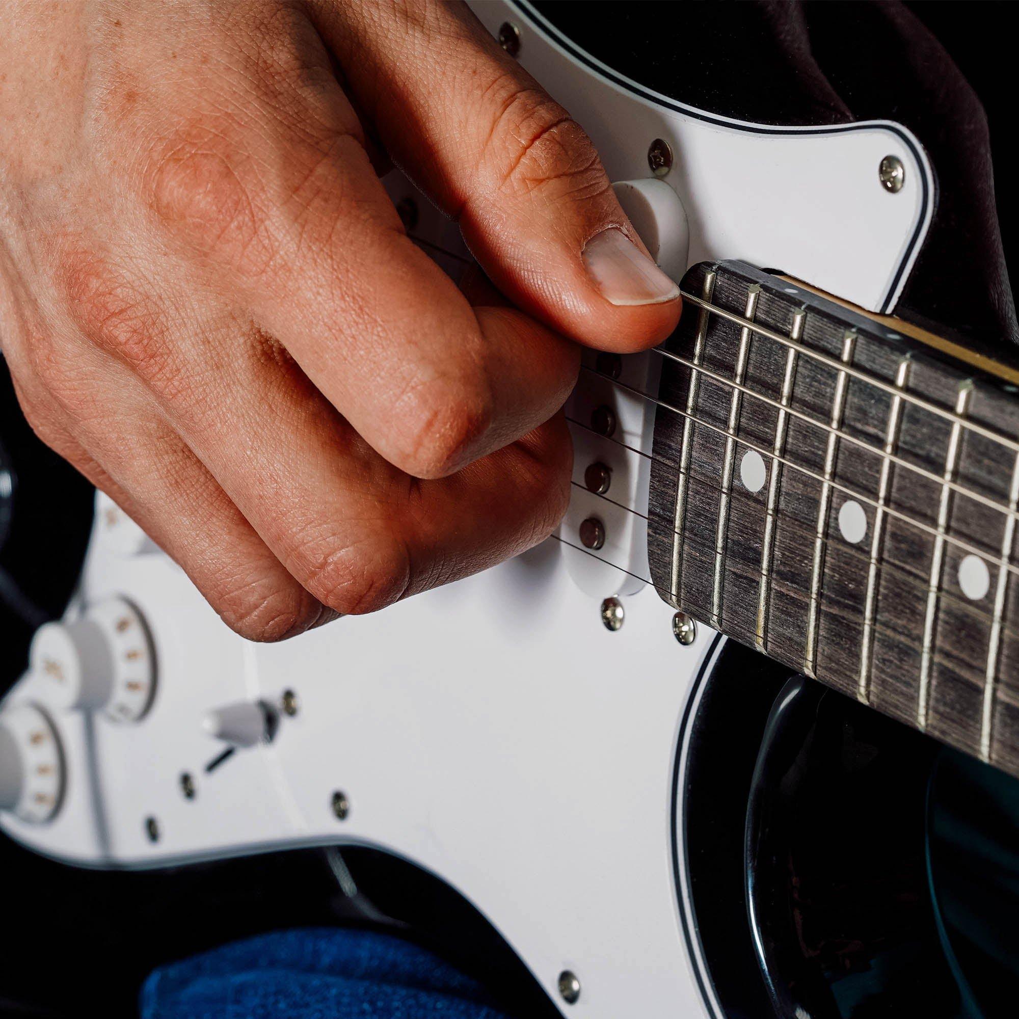 Black - 3rd Avenue - Full Size Electric Guitar Pack with Amp - 6