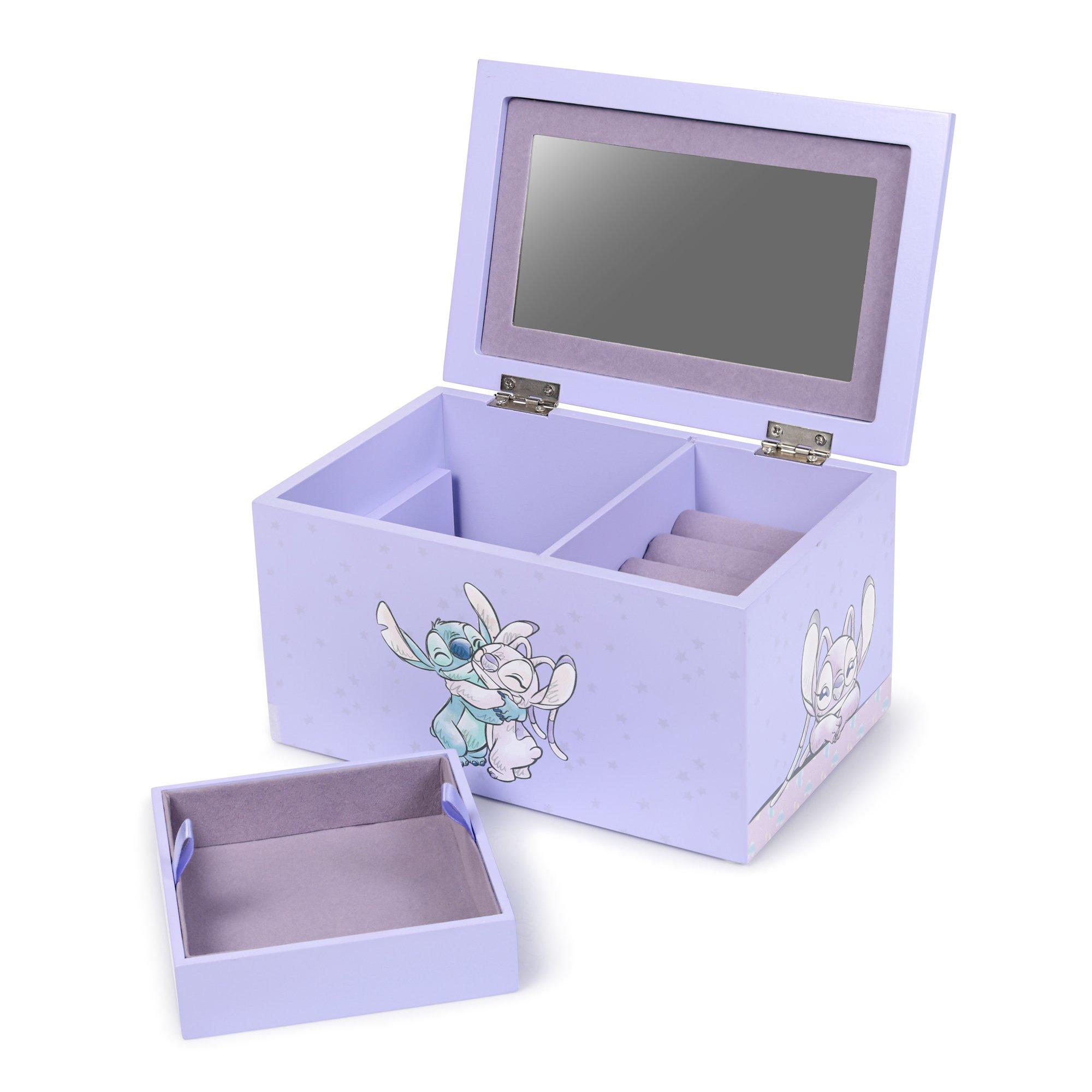 Purple - Disney Stitch - Stitch & Angel Purple Jewellery Box - 2