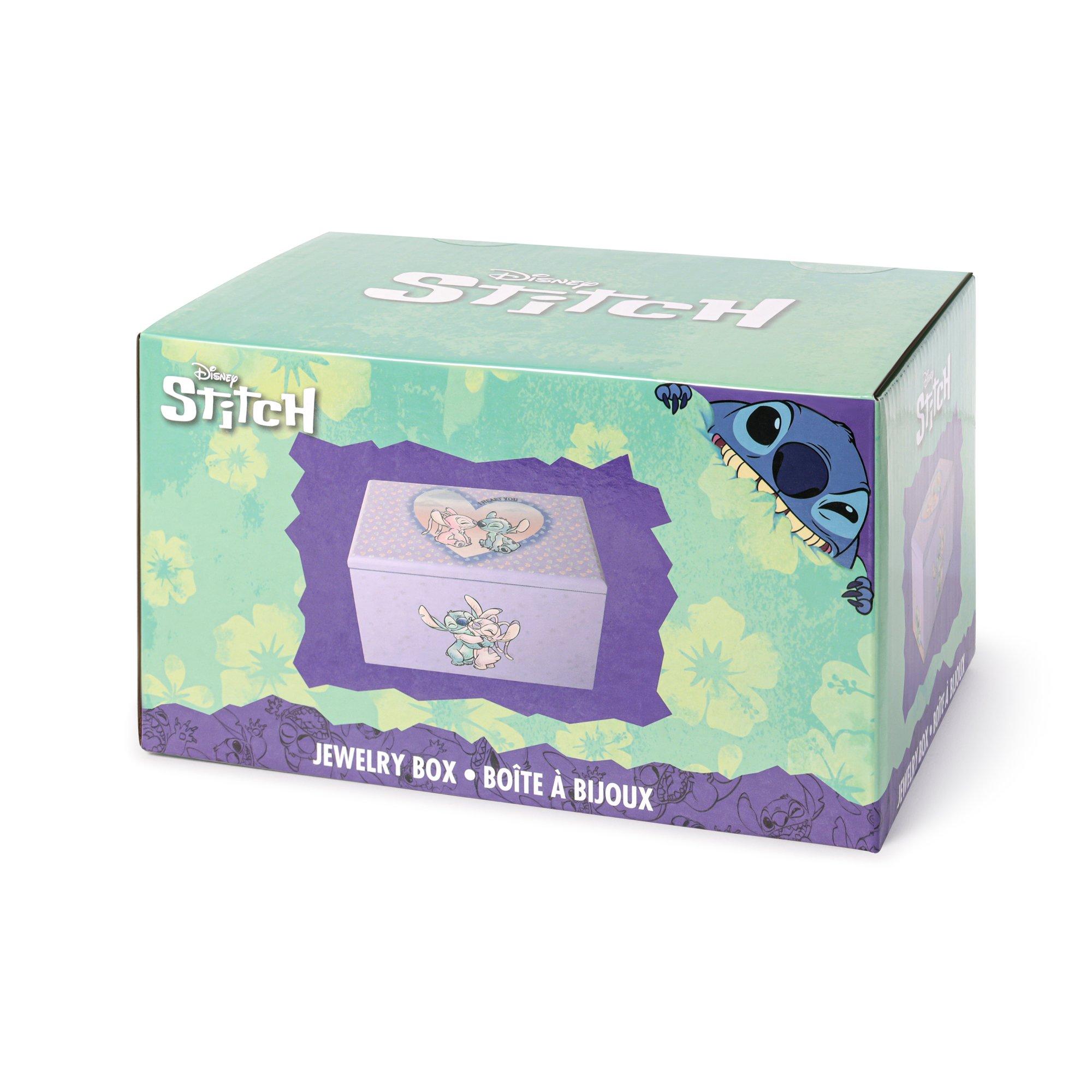 Purple - Disney Stitch - Stitch & Angel Purple Jewellery Box - 4