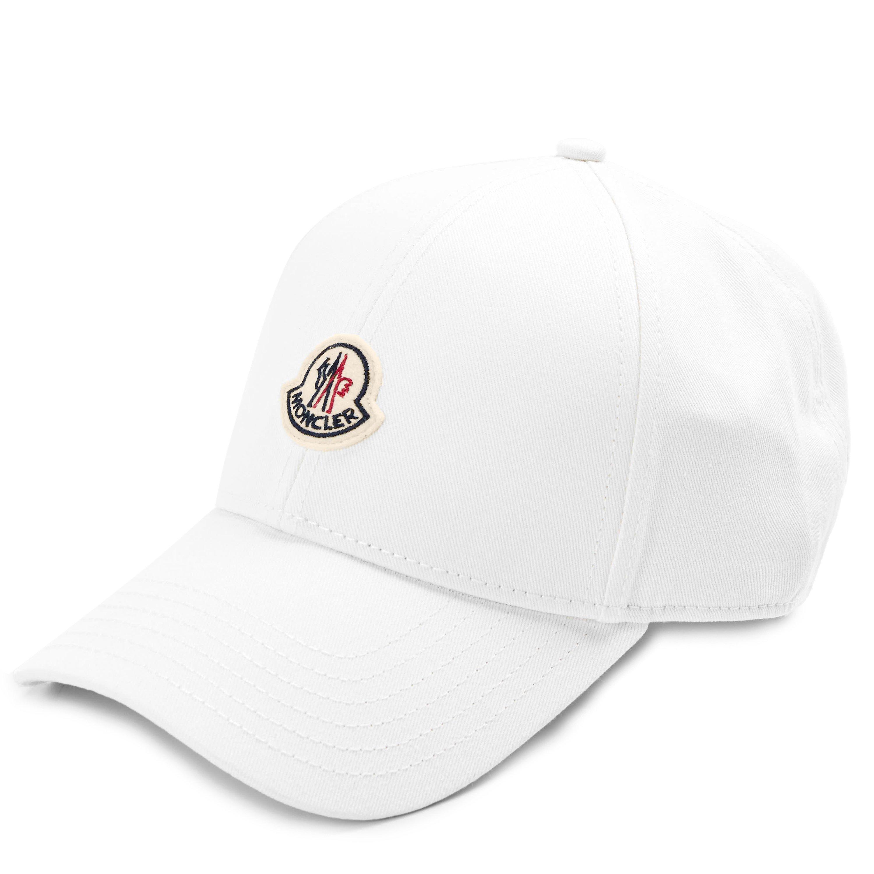 Moncler Men's Baseball Cap - White 036 - Mens