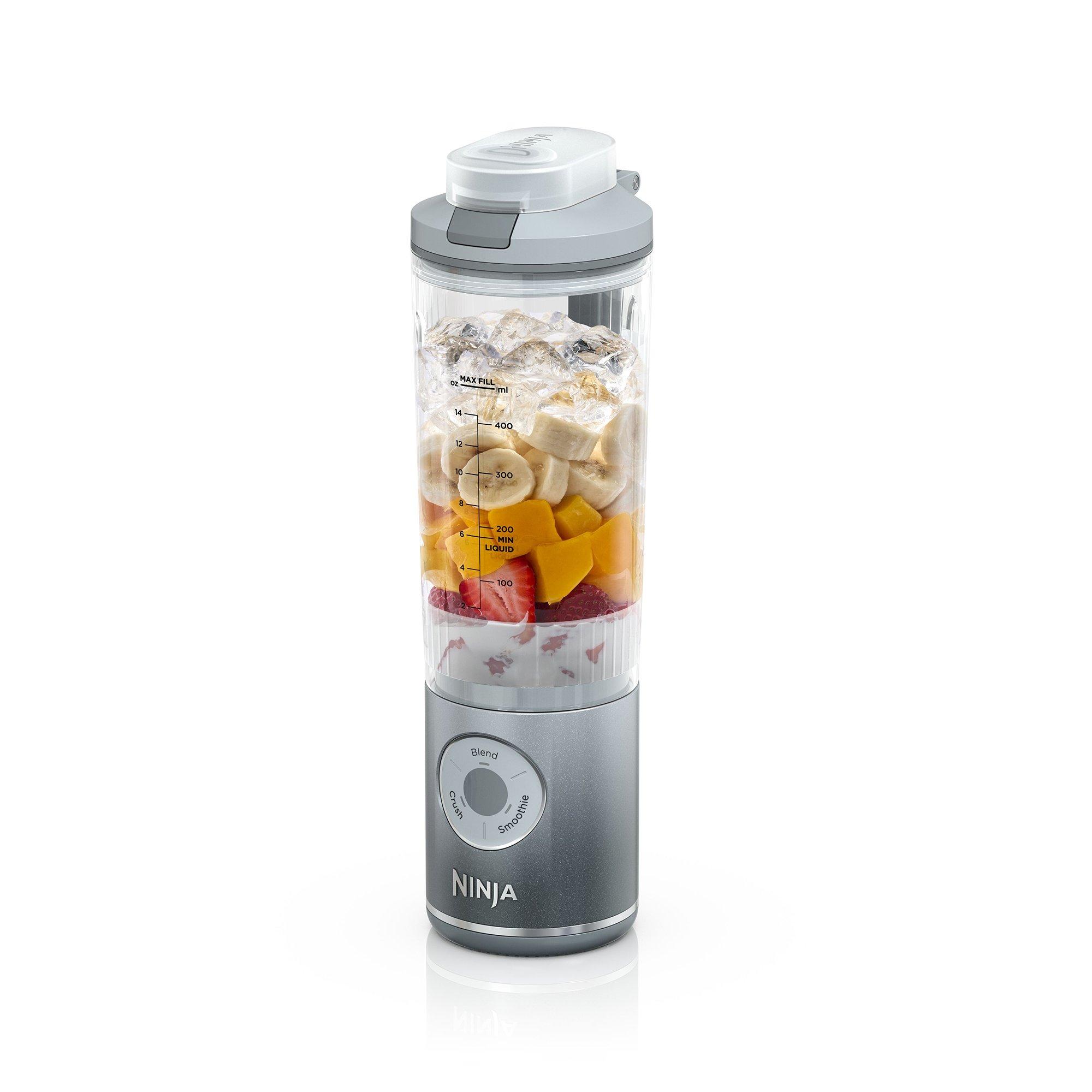 Silver - Ninja - Blast Max Portable Blender - Silver BC251UKSL - 2