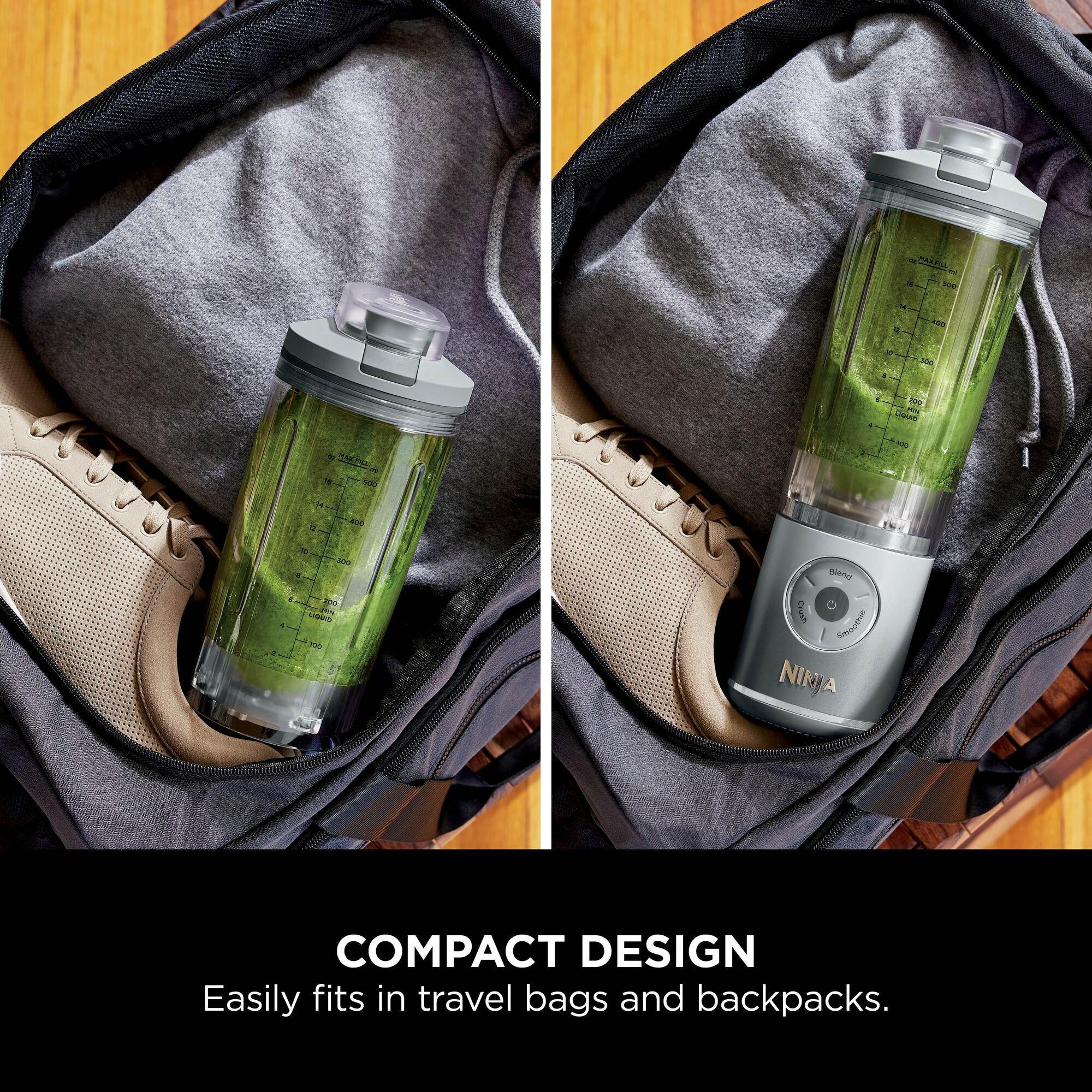 Silver - Ninja - Blast Max Portable Blender - Silver BC251UKSL - 6