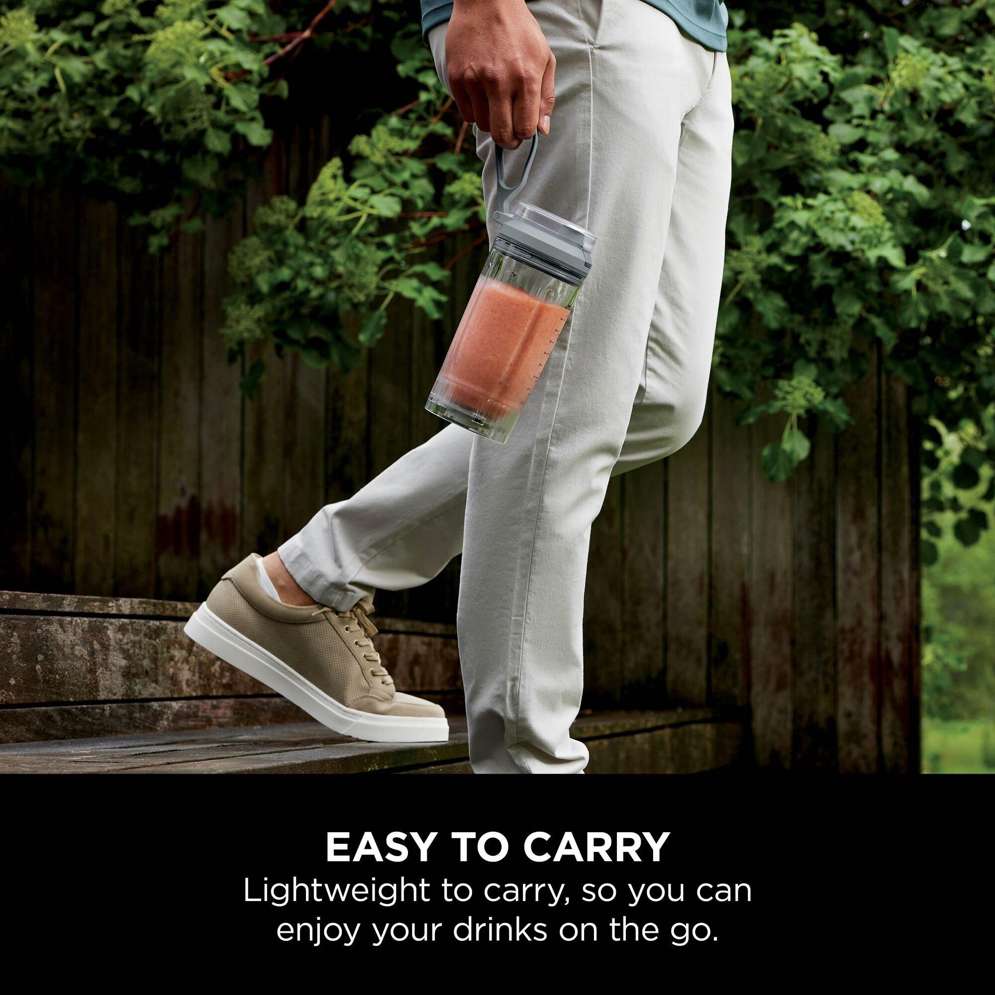 Silver - Ninja - Blast Max Portable Blender - Silver BC251UKSL - 8