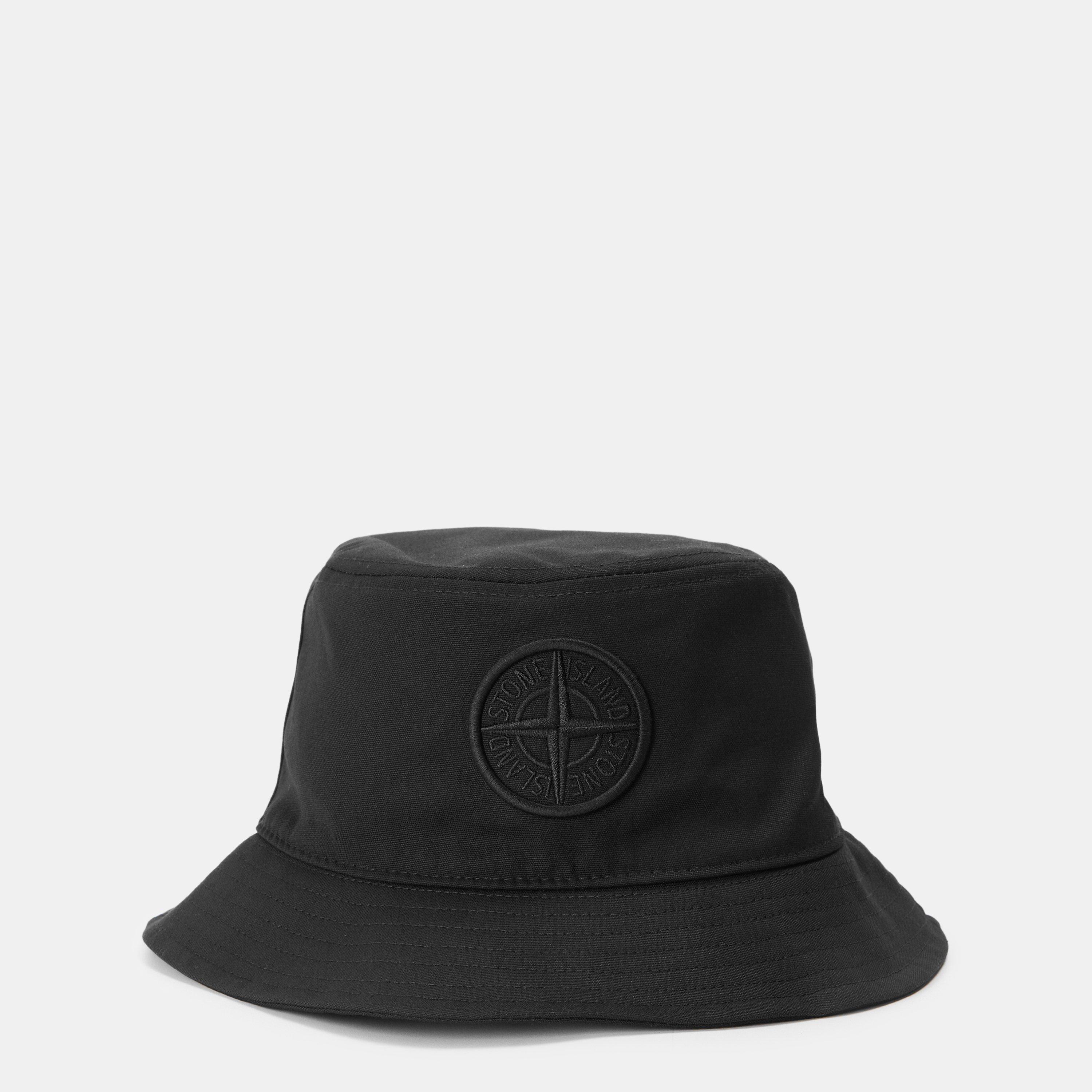 Stone Island Compass Bucket Hat - Nero V0029 - XL