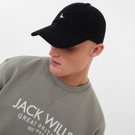 Jack Wills Mens SCHEELS Logo Adjustable Hat
