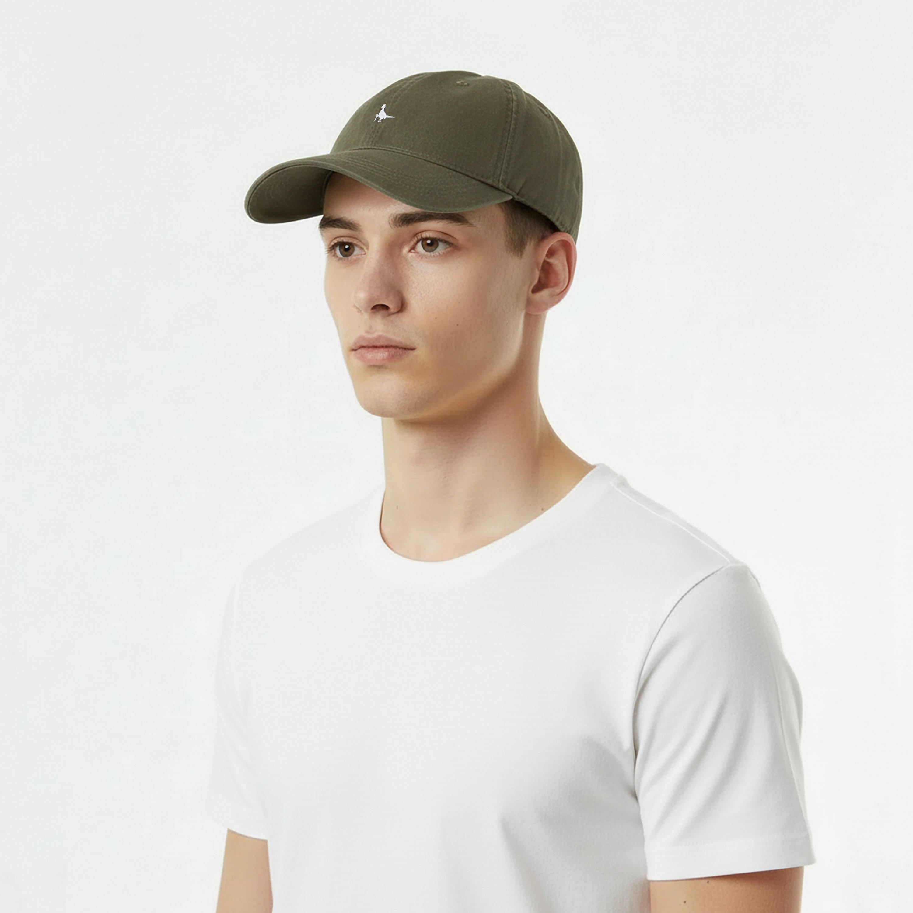 Khaki - Jack Wills - Enfield Cap Adults - 3