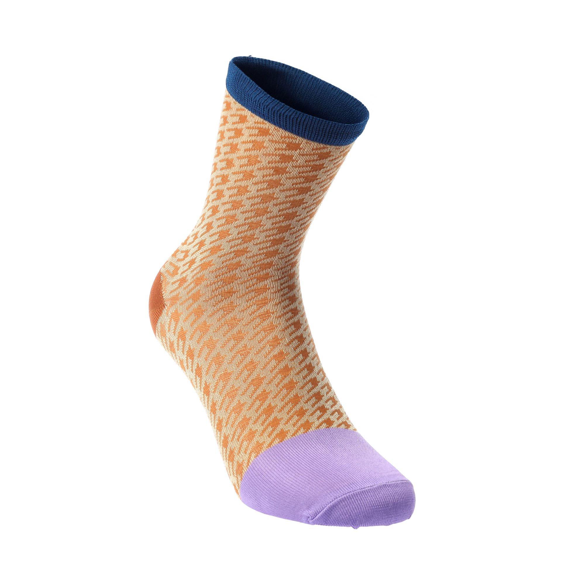 Brown - Happy Socks - Jill Ankle Socks - 1