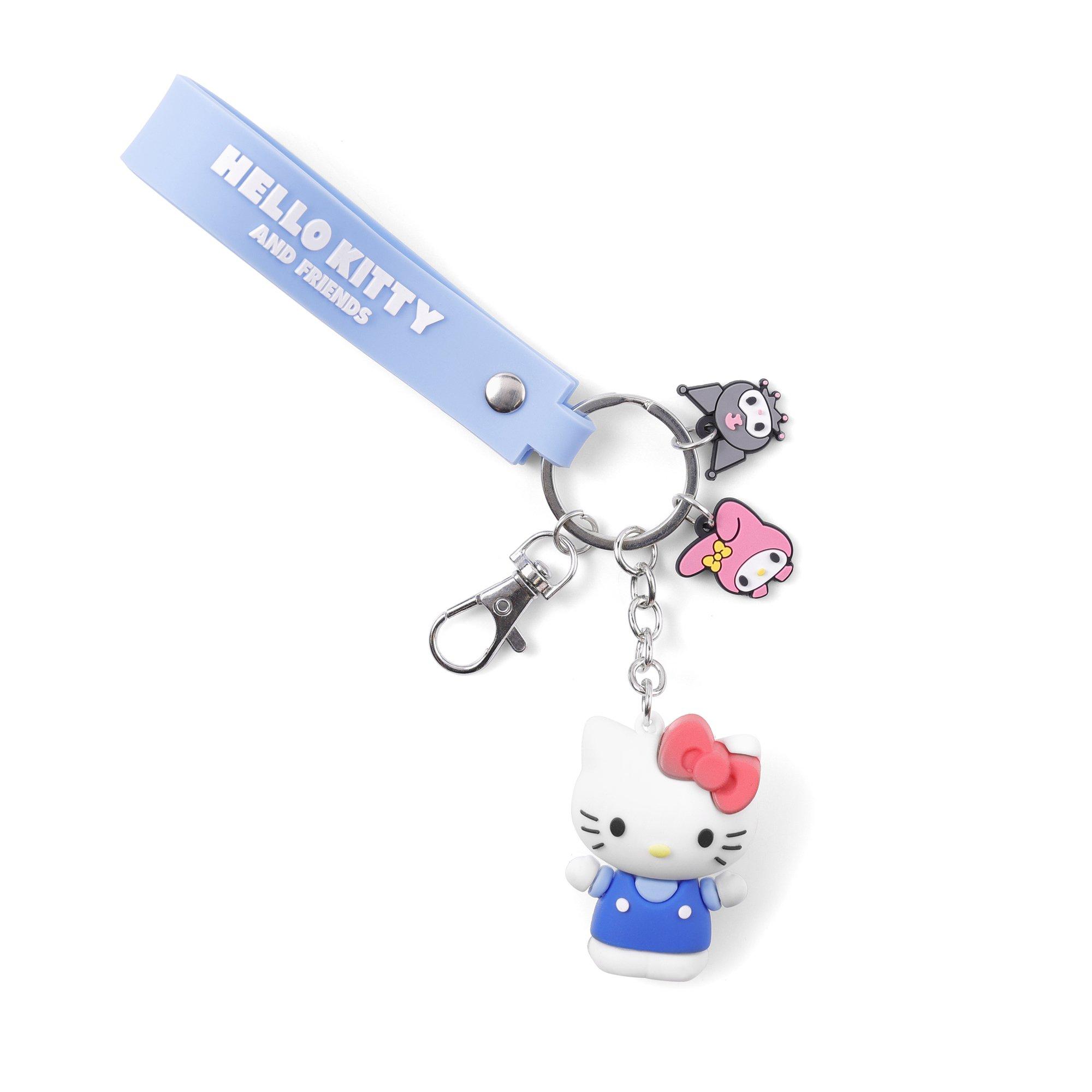 Blue - Hello Kitty - Hello Kitty & Friends Rubber Keychain - 1