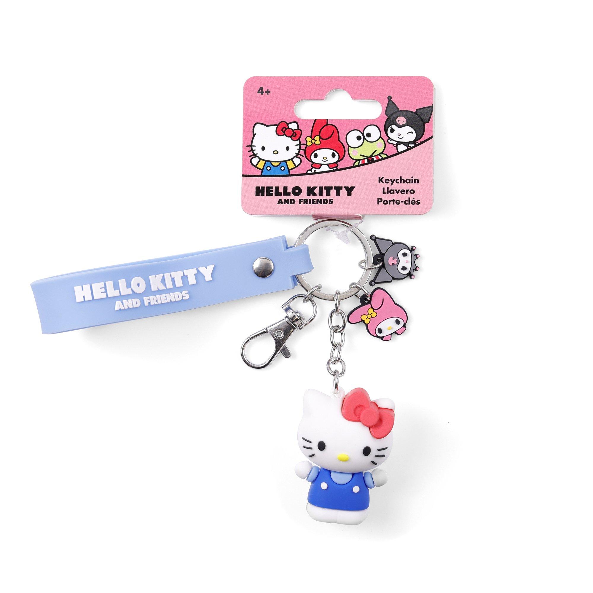 Blue - Hello Kitty - Hello Kitty & Friends Rubber Keychain - 2