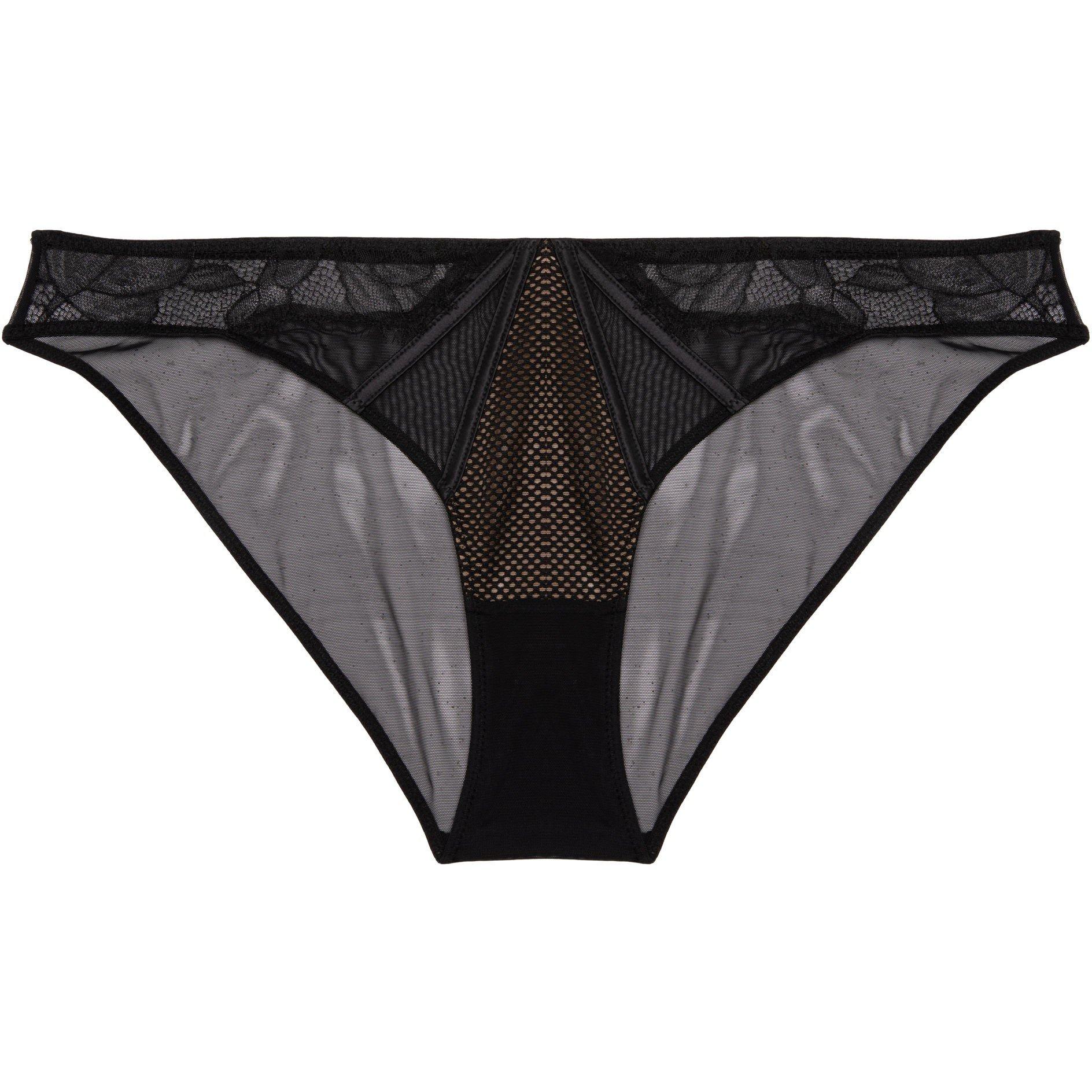 Black - Playful Promises - Felicity Hayward Fairfield Black Fishnet And Lace - 4