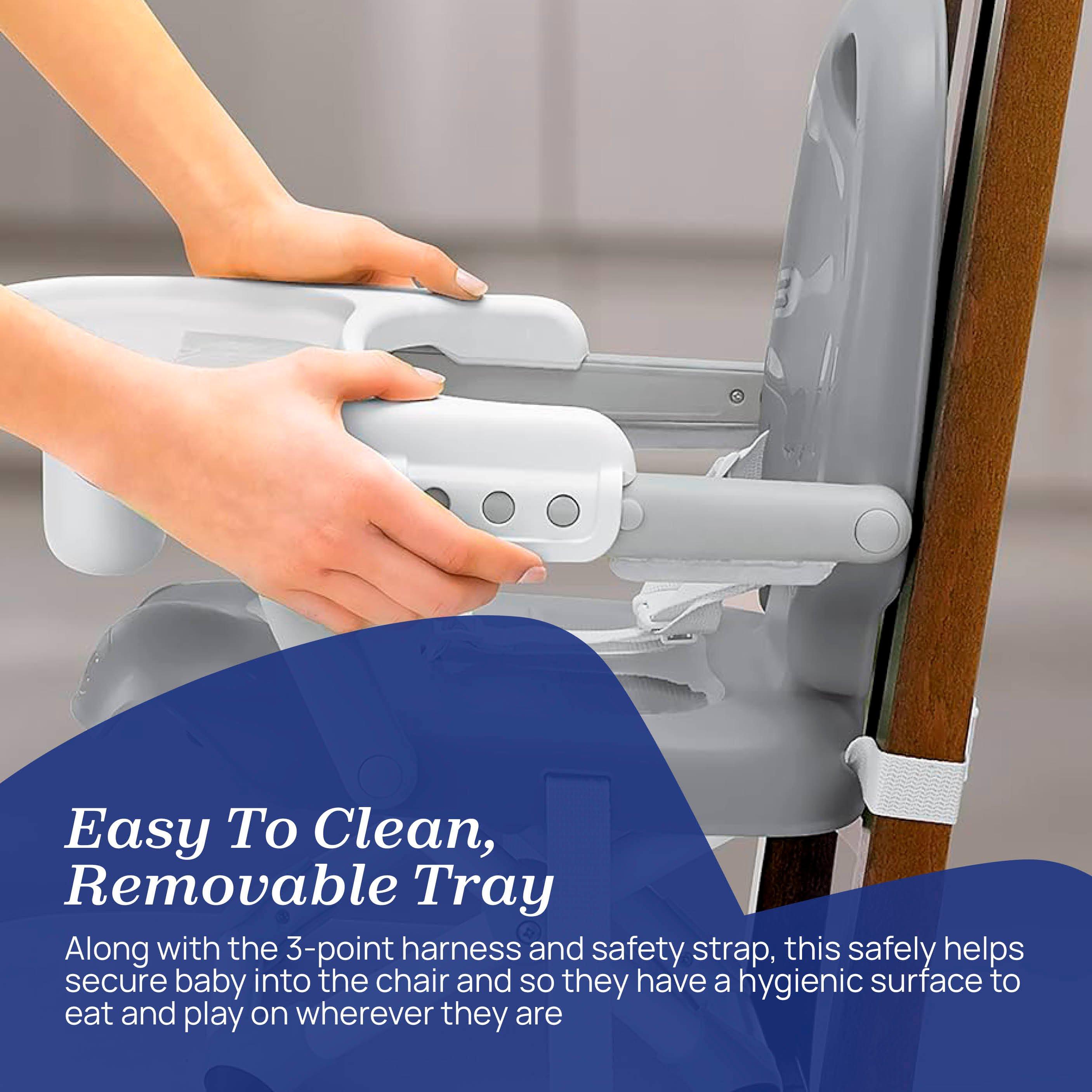 None - Chicco - Pocket Snack Booster Seat Dark Grey - 6