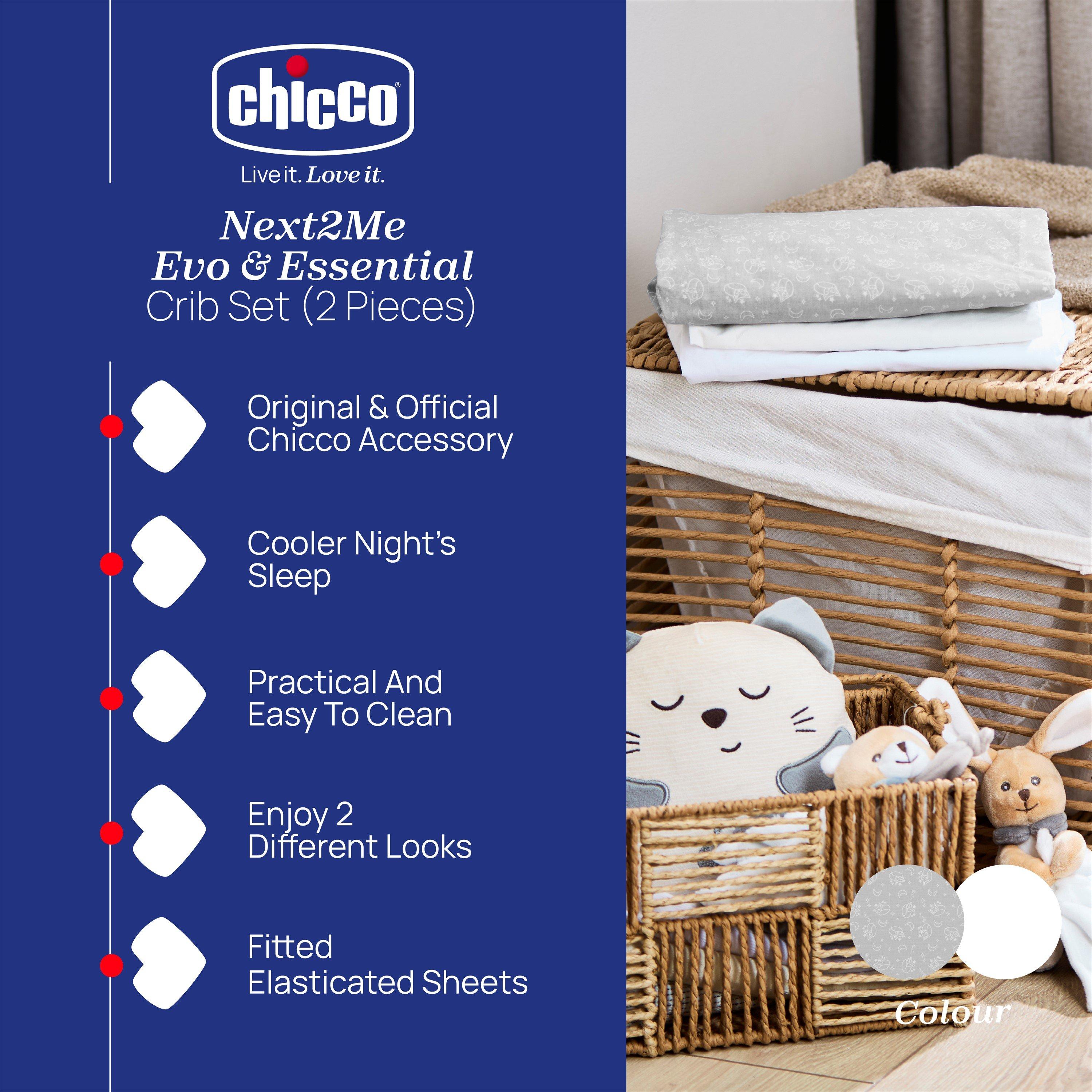 Grey Fox - Chicco - Chicco Crib Set 2 Pieces Grey - 2