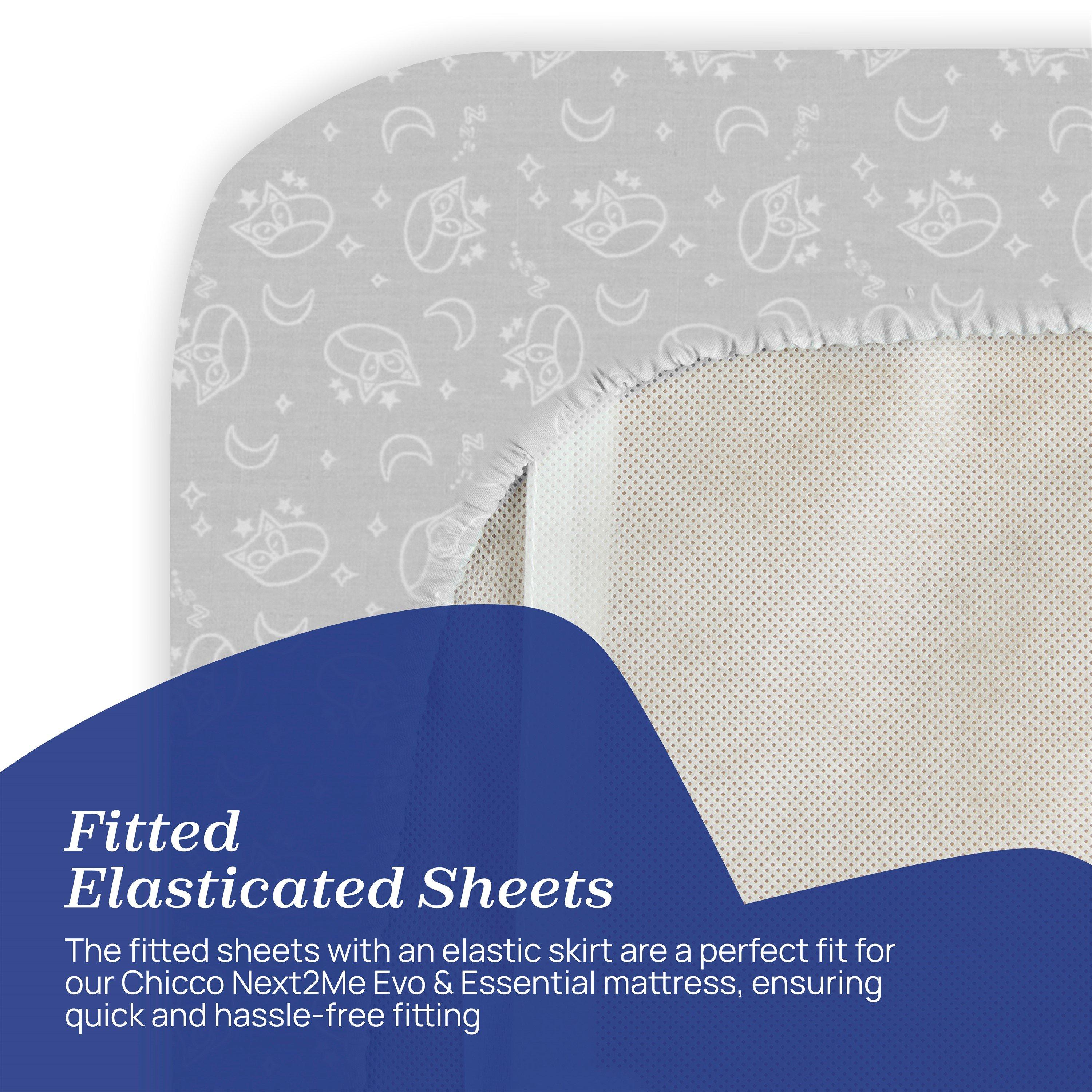 Grey Fox - Chicco - Chicco Crib Set 2 Pieces Grey - 5