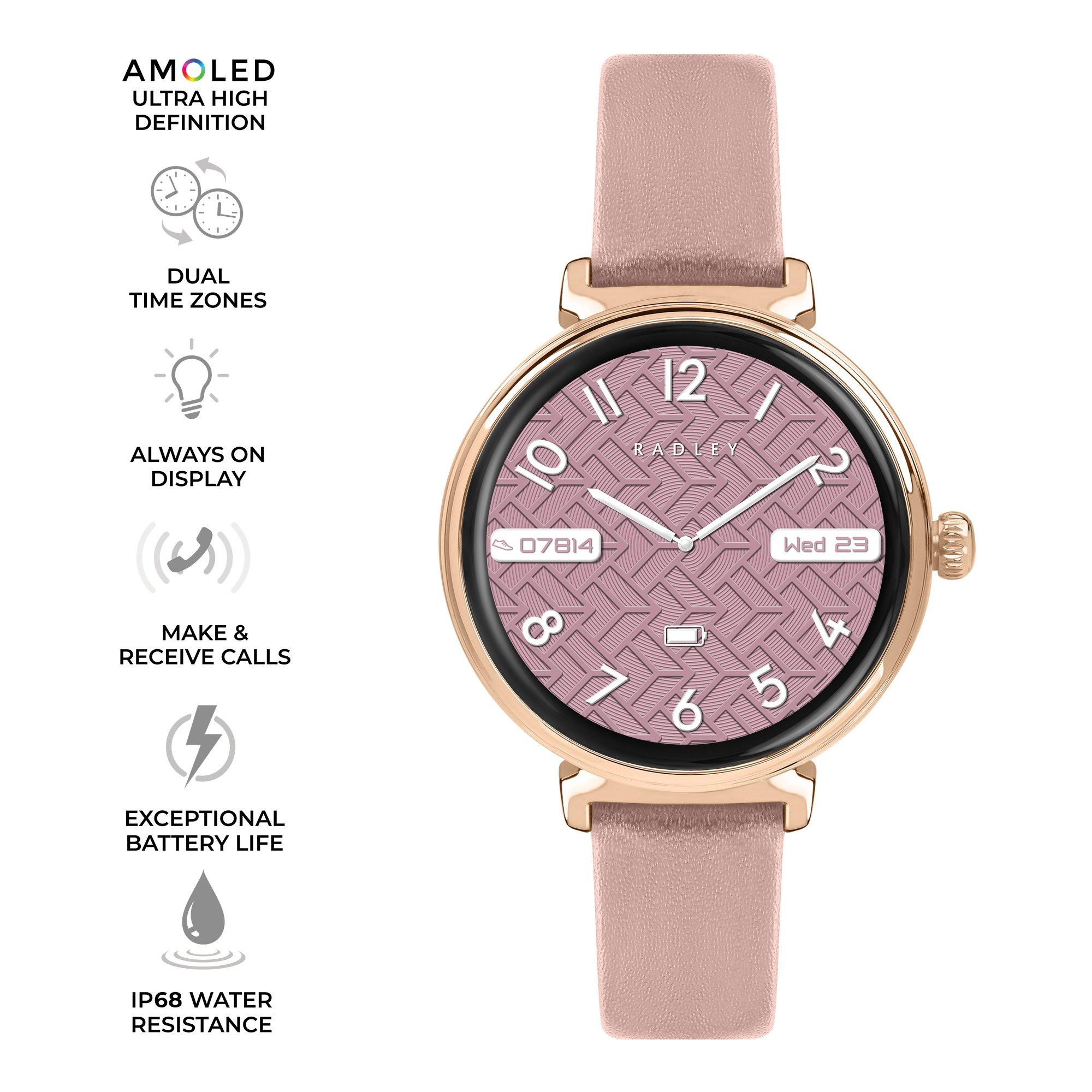 Pink - Radley - Radley Series 48 AMOLED Pink Smart Watch - 2