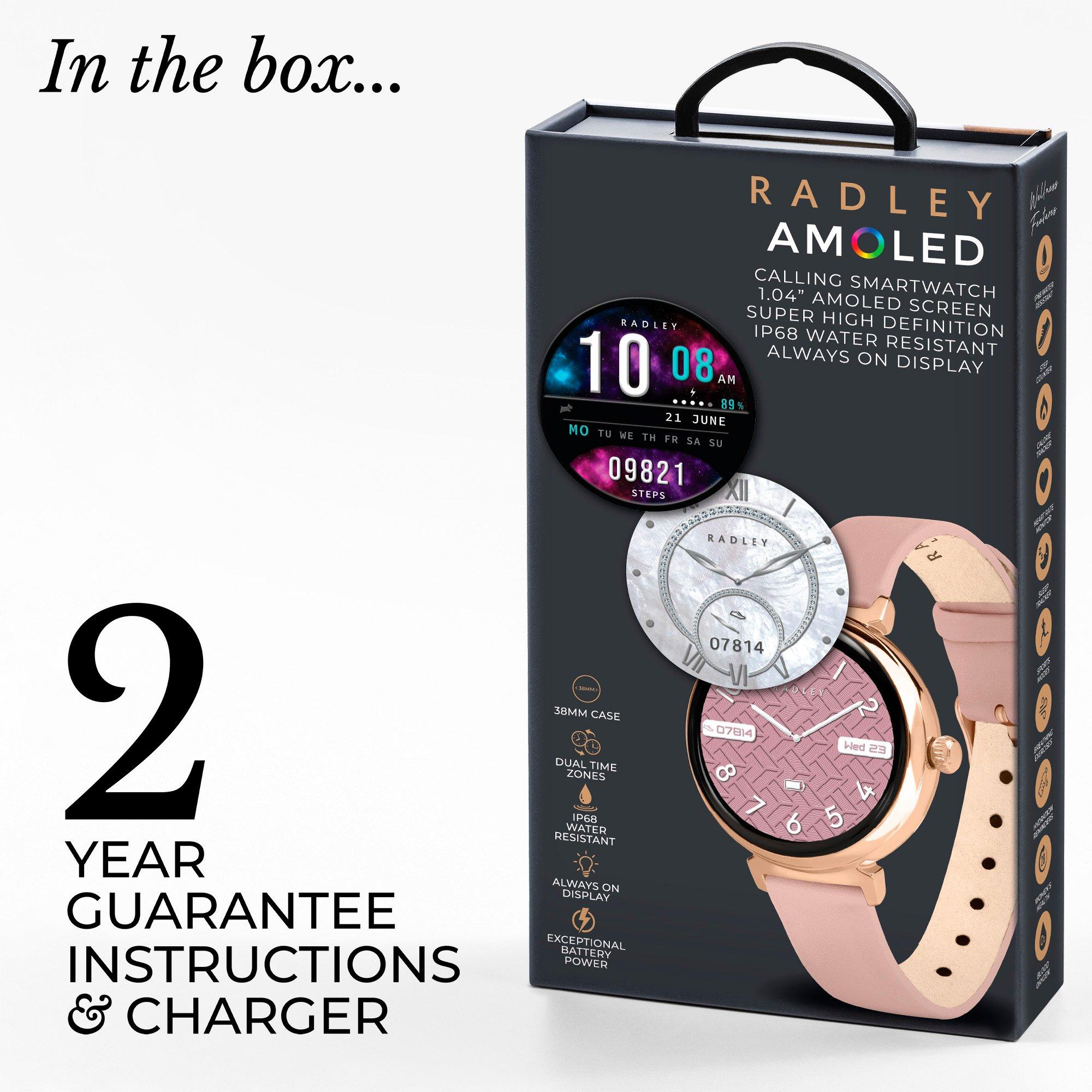 Pink - Radley - Radley Series 48 AMOLED Pink Smart Watch - 6