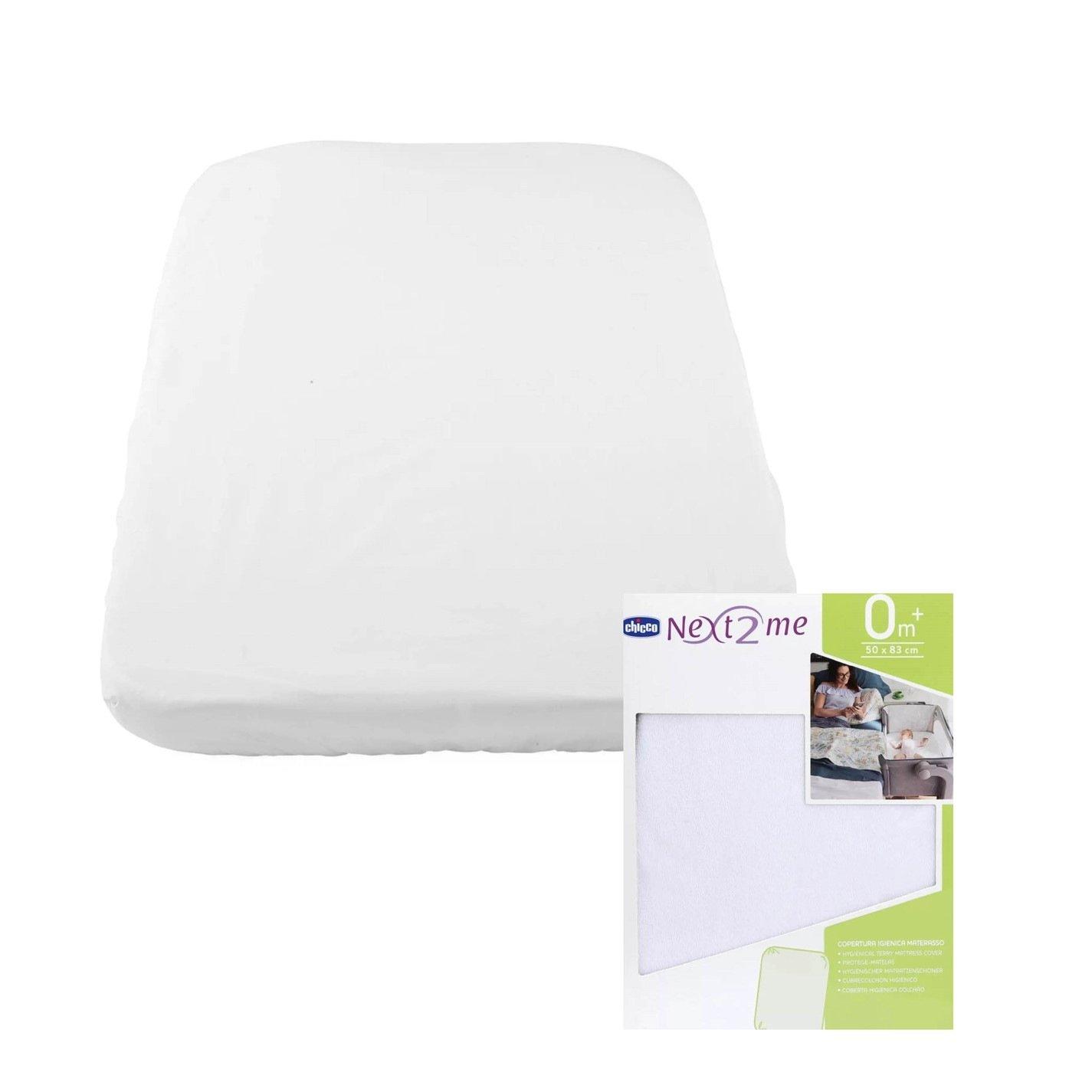 Chicco Next2Me Terry Mattress Protector, White | Protects Small Single, - Image 5