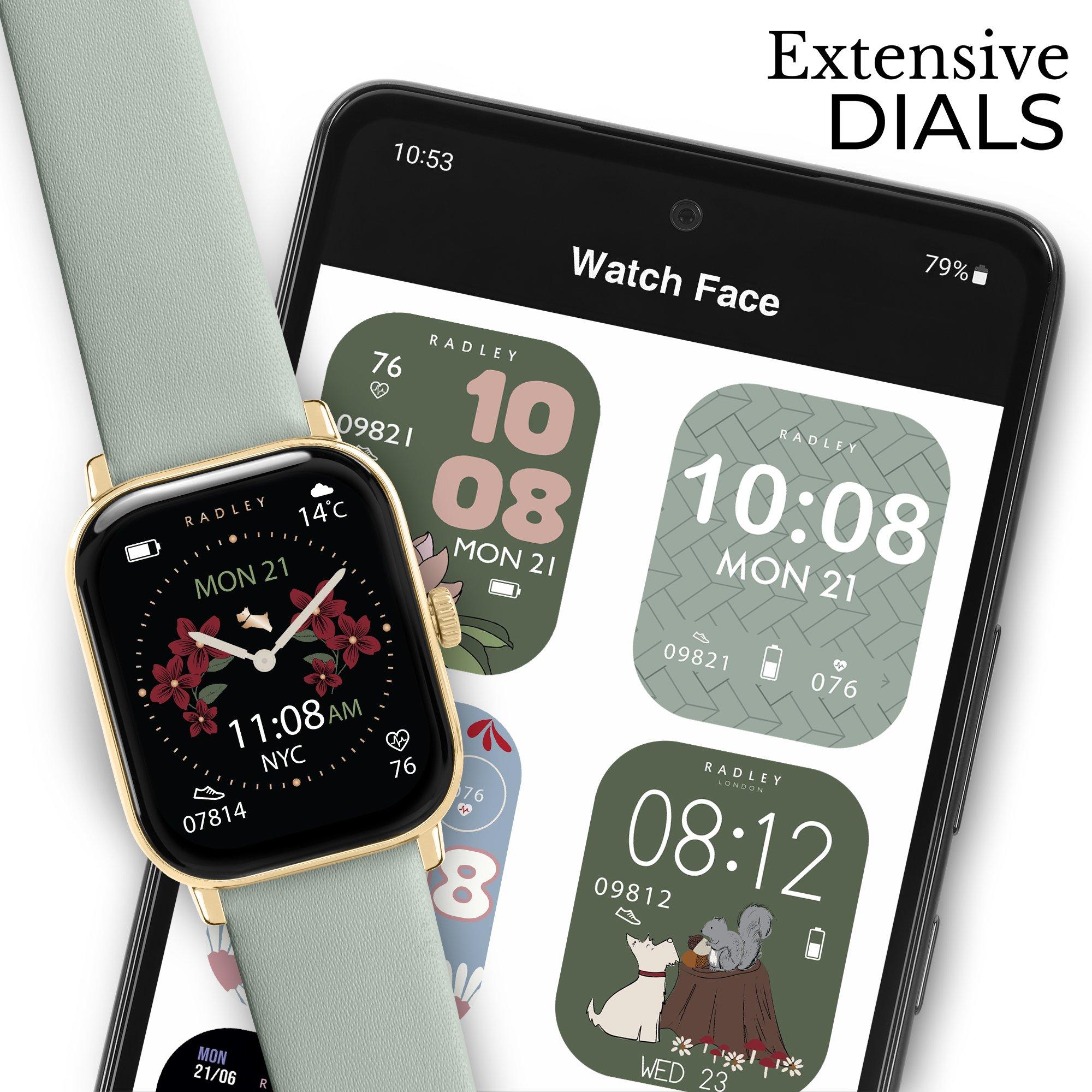 Black - Radley - Radley Series 56 Smart Watch Set - 3