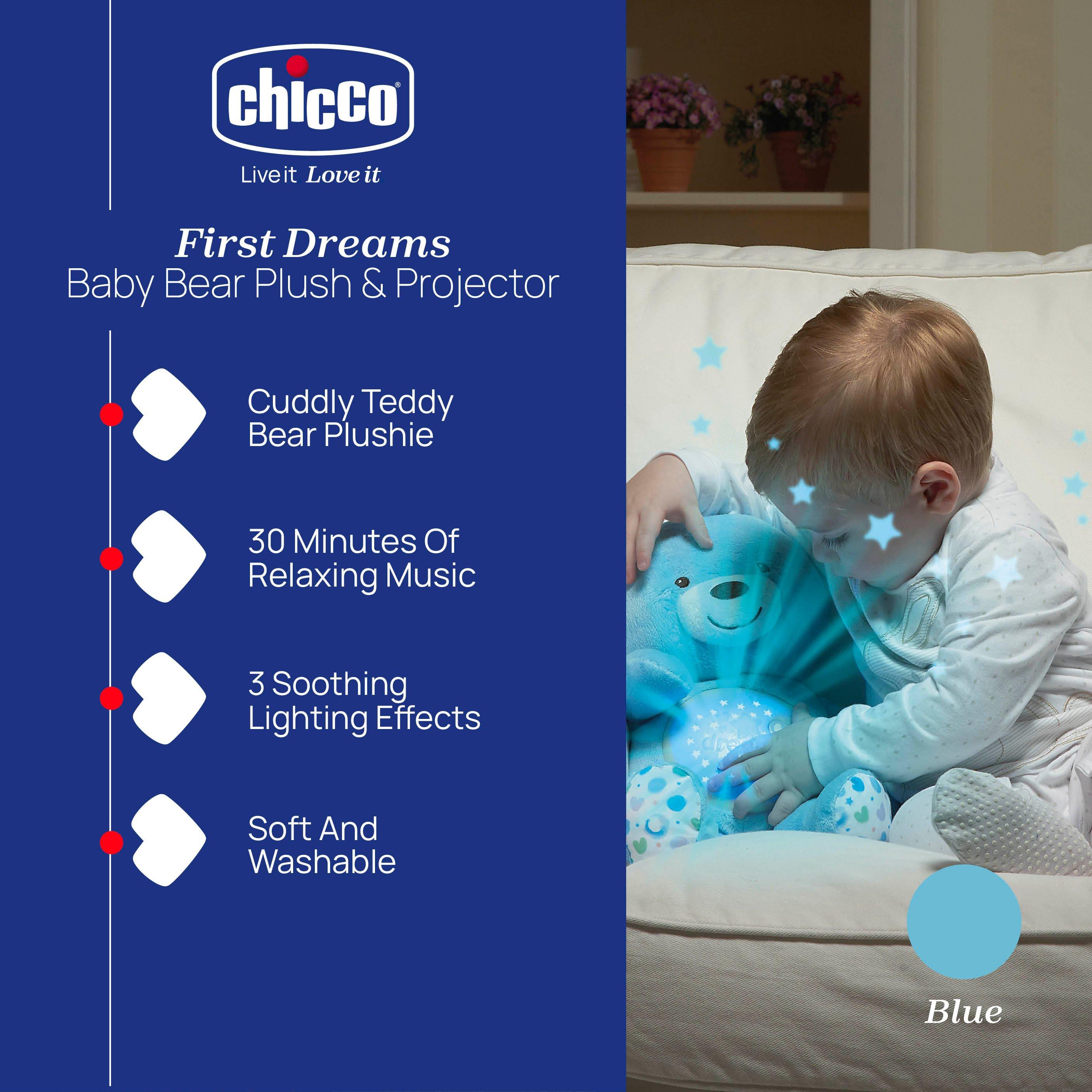 Blue - Chicco - TOY FD BABY BEAR BLUE - 3