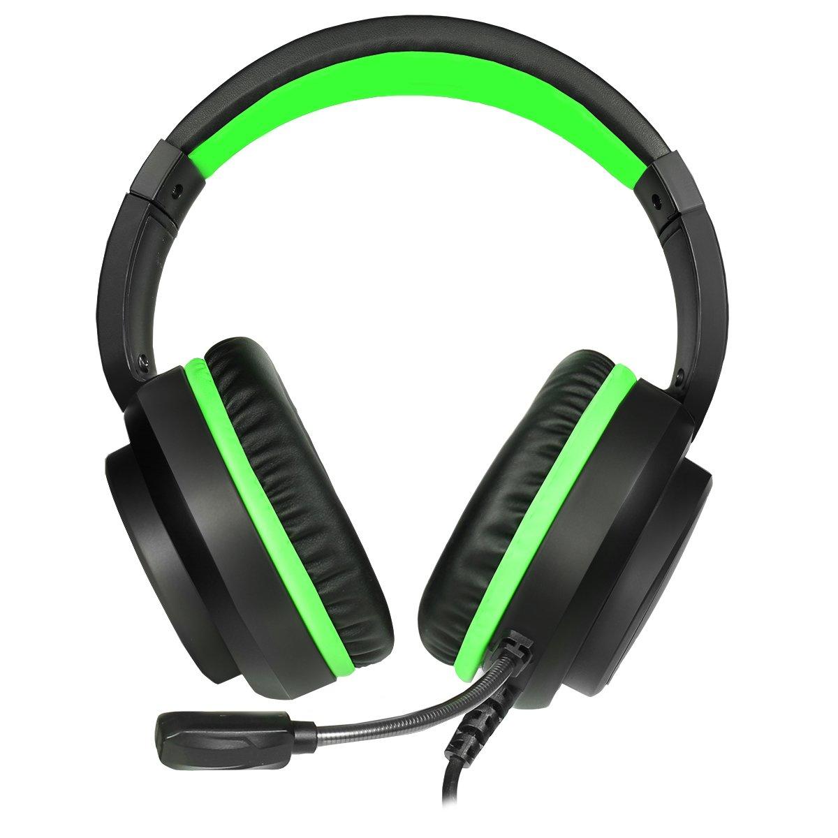 Noir - GameMax - GameMax Razor RGB Gaming Headset and Mic with 5.1 Surround Sound - 4