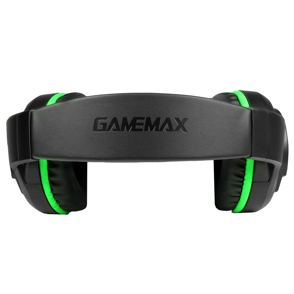 Noir - GameMax - GameMax Razor RGB Gaming Headset and Mic with 5.1 Surround Sound - 5