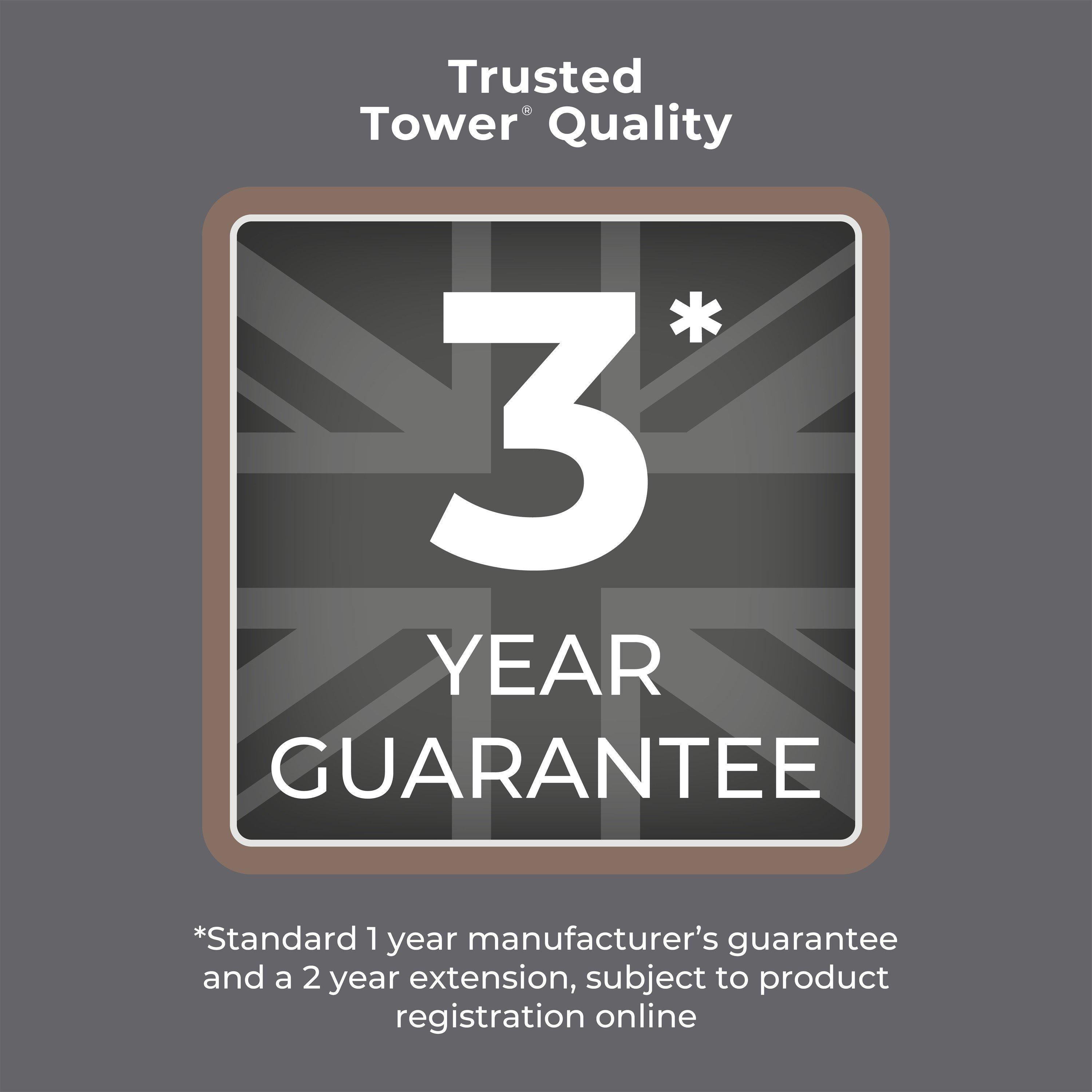 Rose Gold - Tower - Tower RXP30PET Reach Bagless Upright Vacuum Cleaner Cyclonic Technology Blush Gold T108001BLGPET - 7