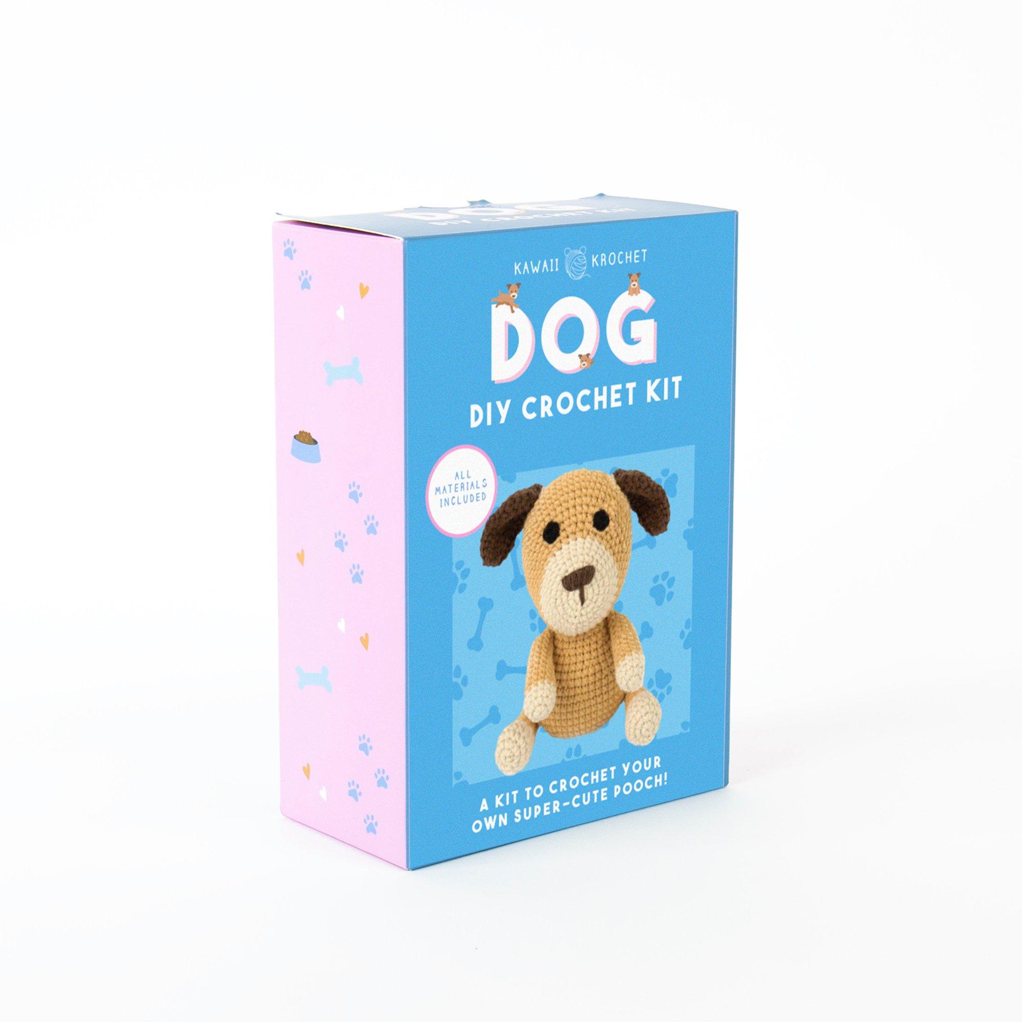 Blue - Gift Republic - DIY DOG CROCHET KIT - 4
