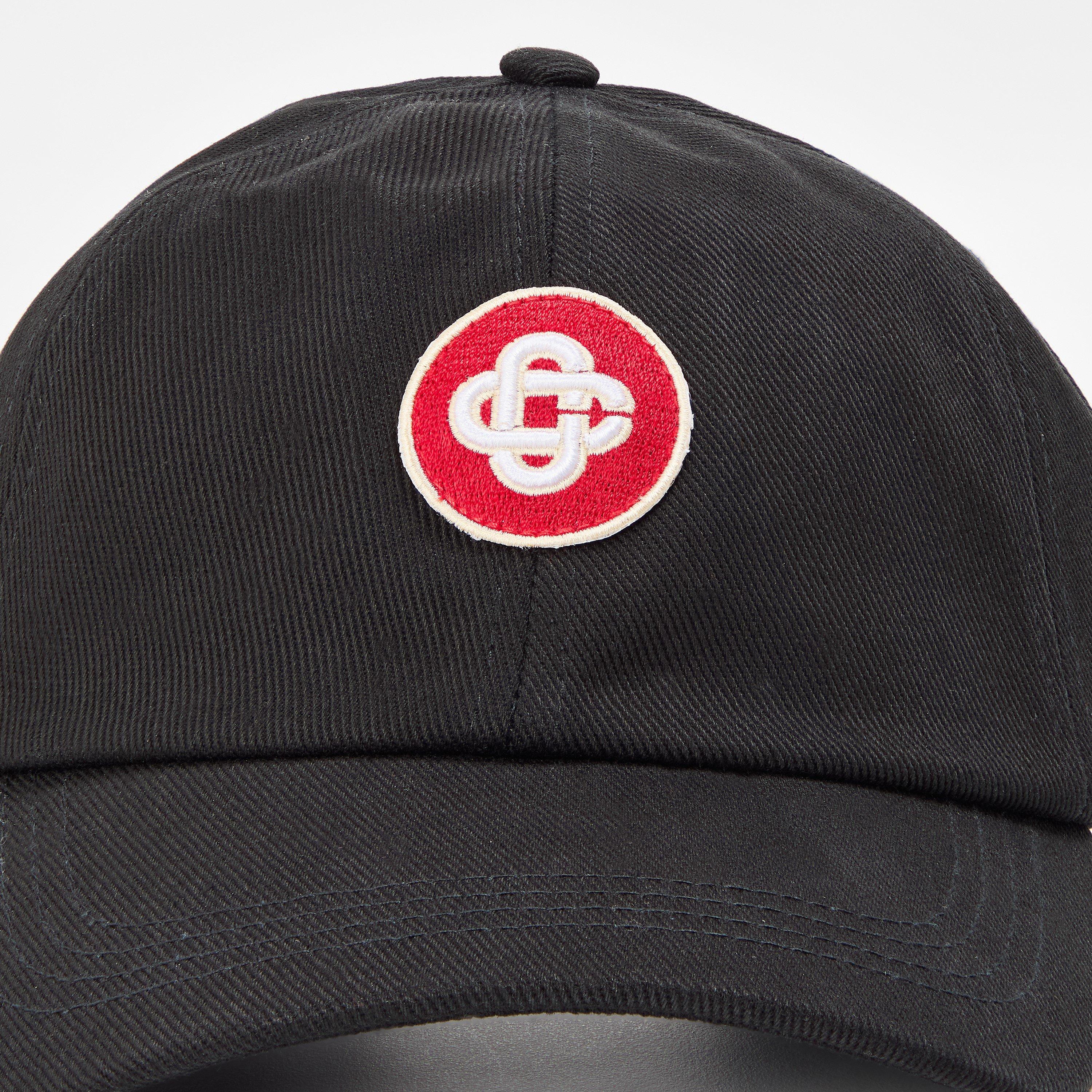 Black - Casablanca - Men's Casa Round Logo Baseball Cap - 4