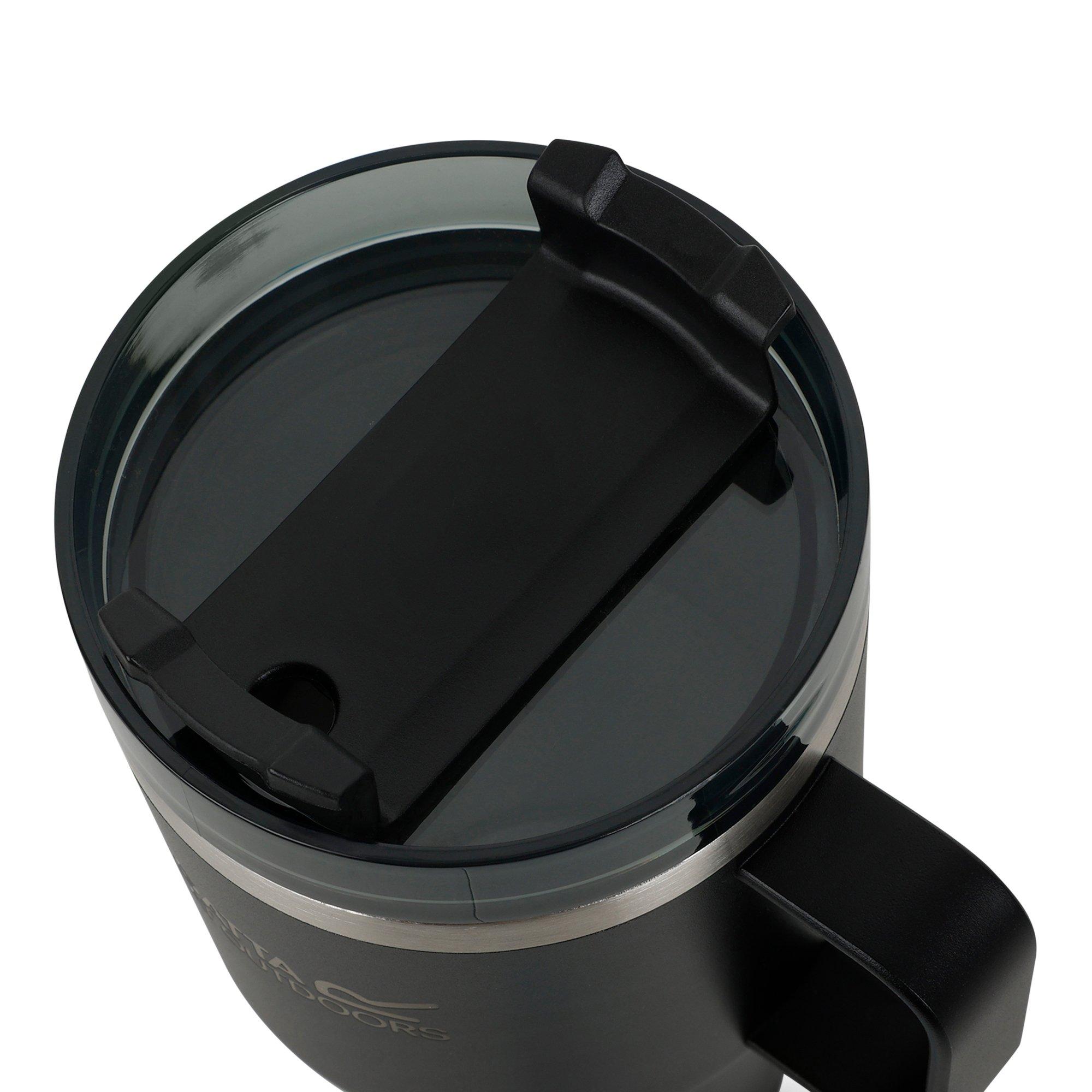 Black - Regatta - Thermulate Insulated 0.6L Flip-Top Travel Mug - 7