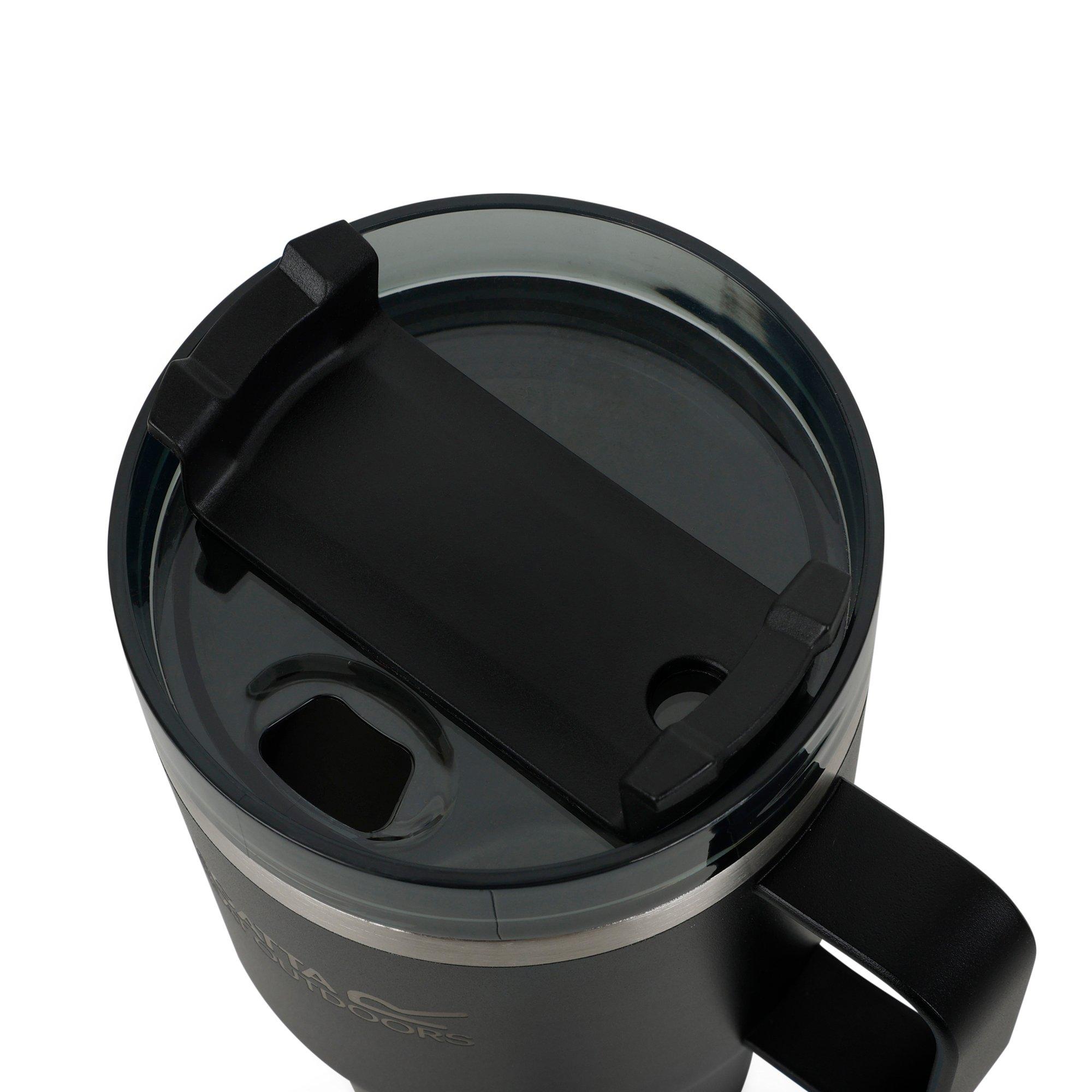 Black - Regatta - Thermulate Insulated 0.6L Flip-Top Travel Mug - 8