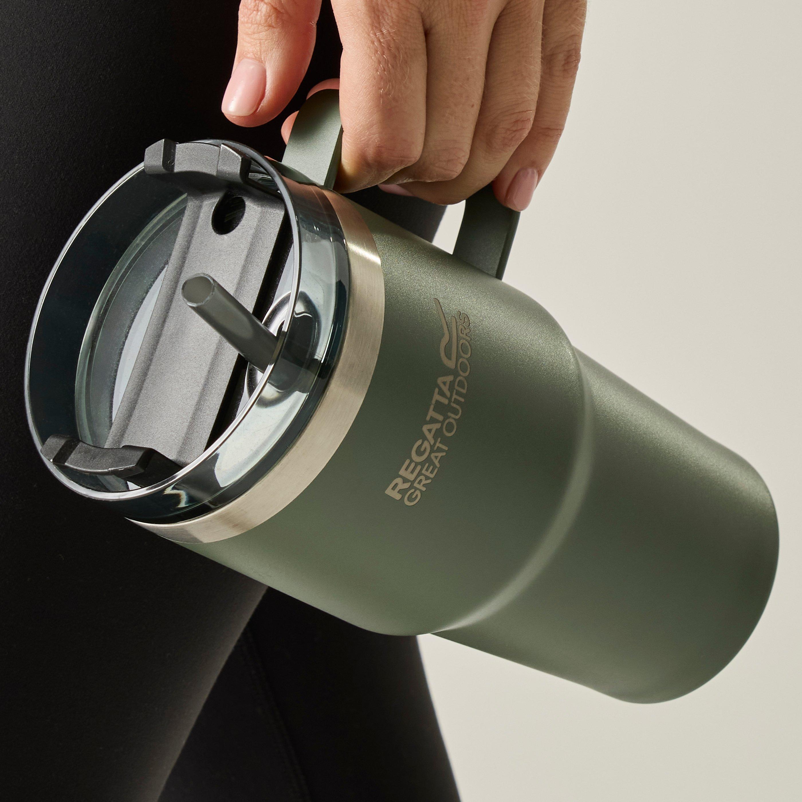 Regatta  Sage Green Thermulate Insulated 0.6L Flip-Top Travel Mug