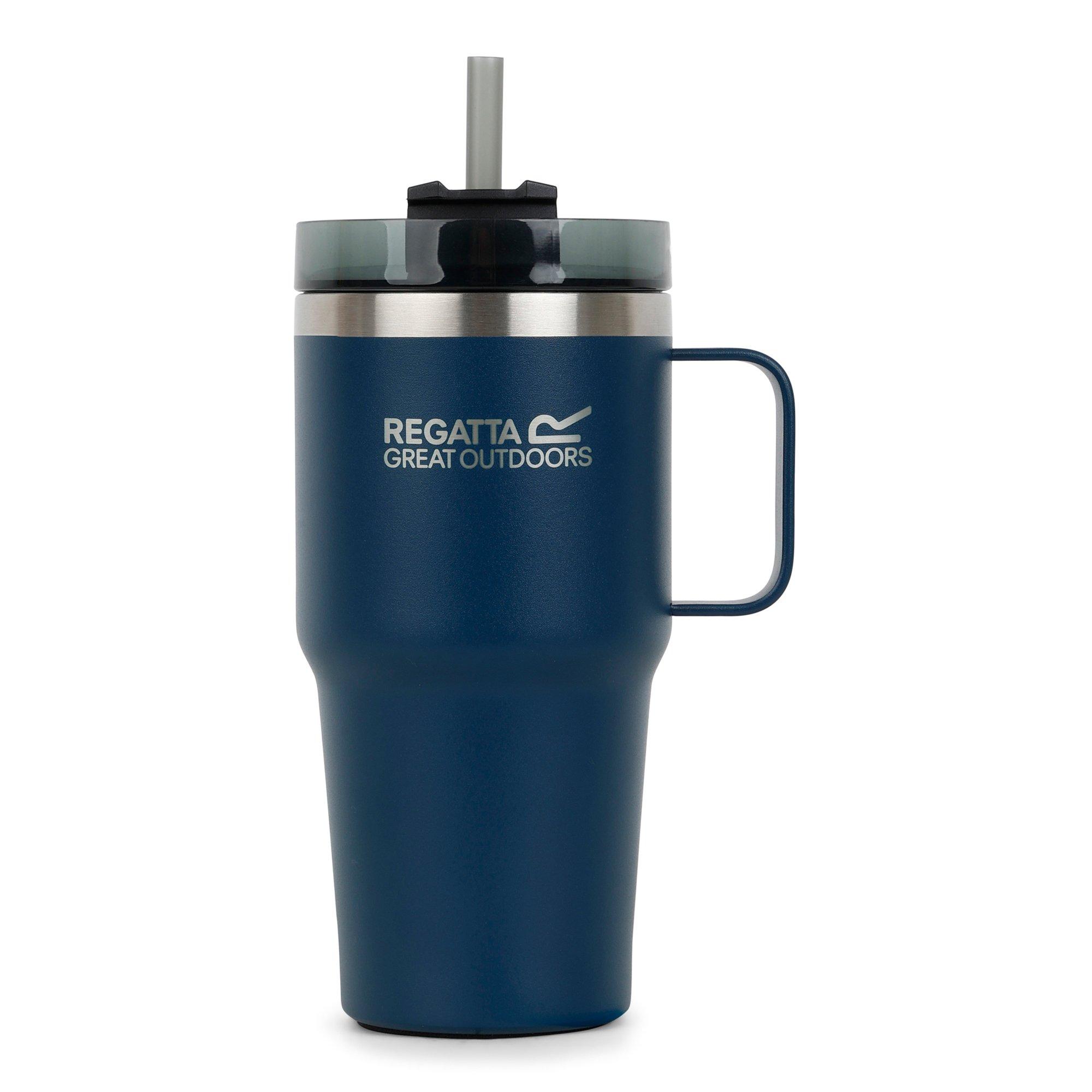 Moonlt Denim - Regatta - Thermulate Insulated 0.6L Flip-Top Travel Mug - 1