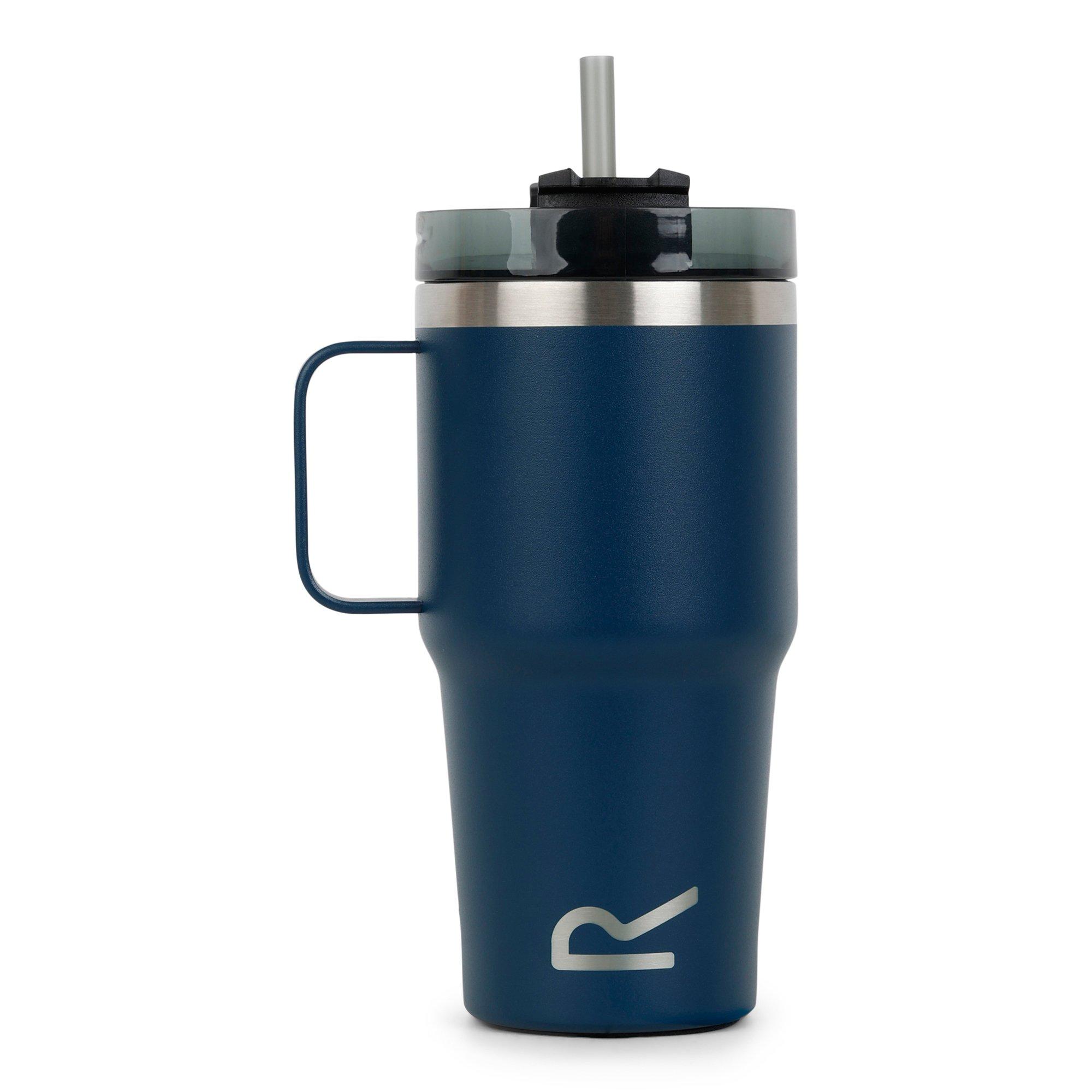 Moonlt Denim - Regatta - Thermulate Insulated 0.6L Flip-Top Travel Mug - 2