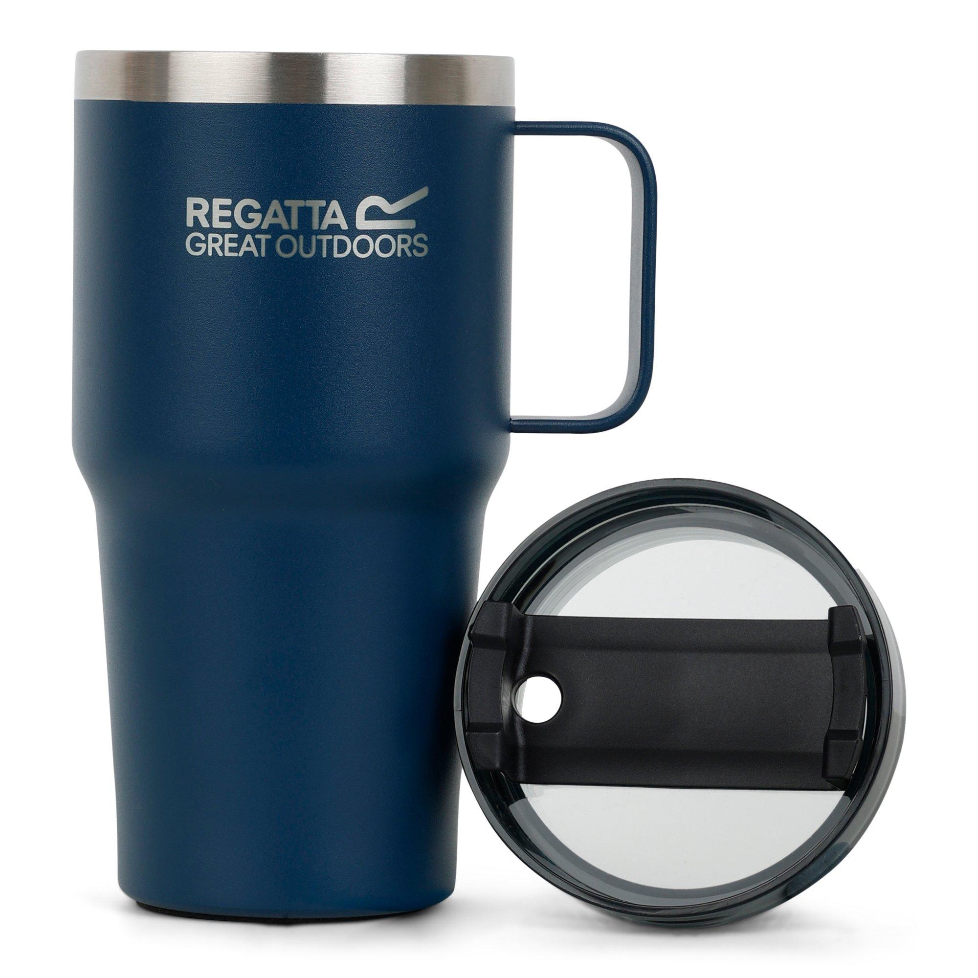 Moonlt Denim - Regatta - Thermulate Insulated 0.6L Flip-Top Travel Mug - 3