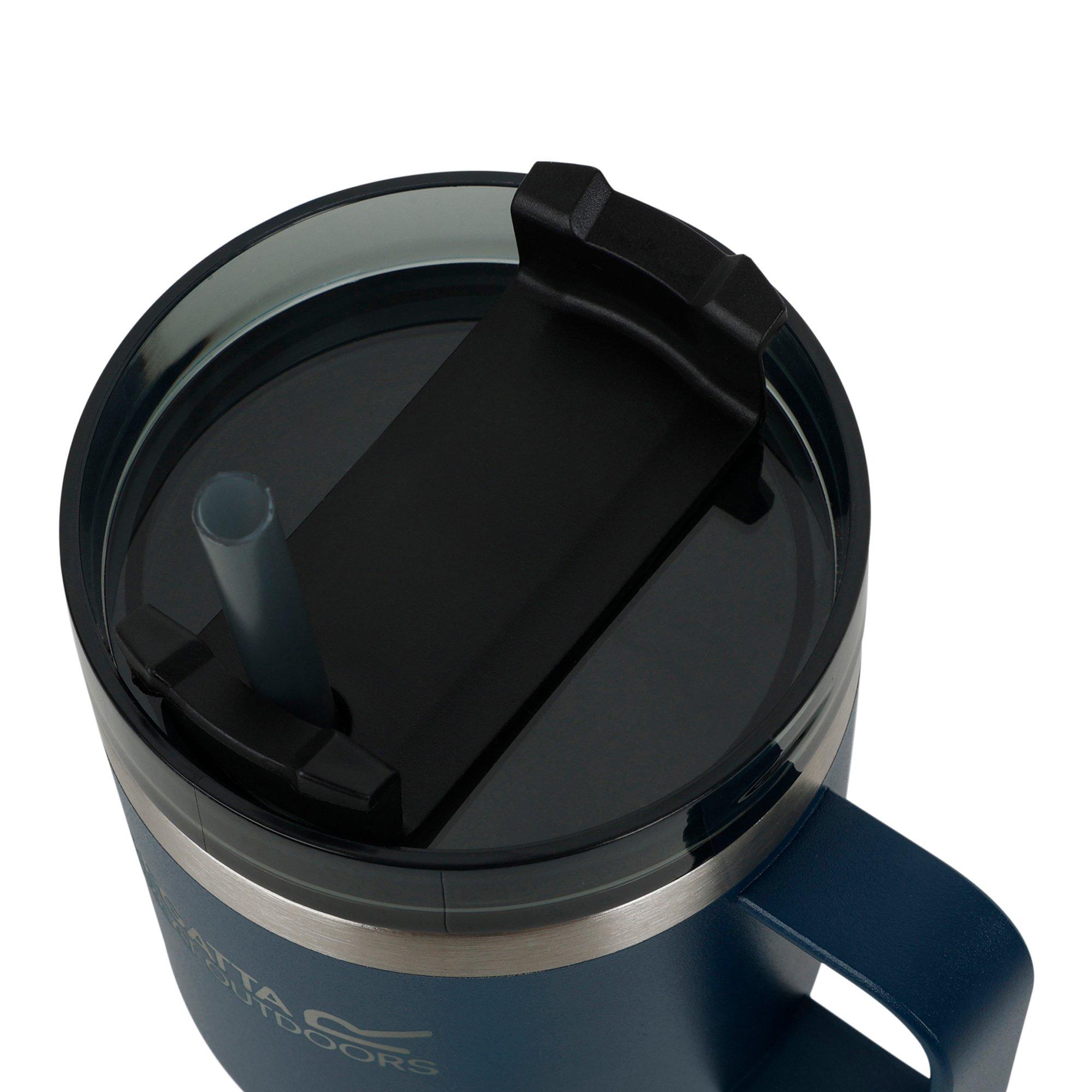 Moonlt Denim - Regatta - Thermulate Insulated 0.6L Flip-Top Travel Mug - 5
