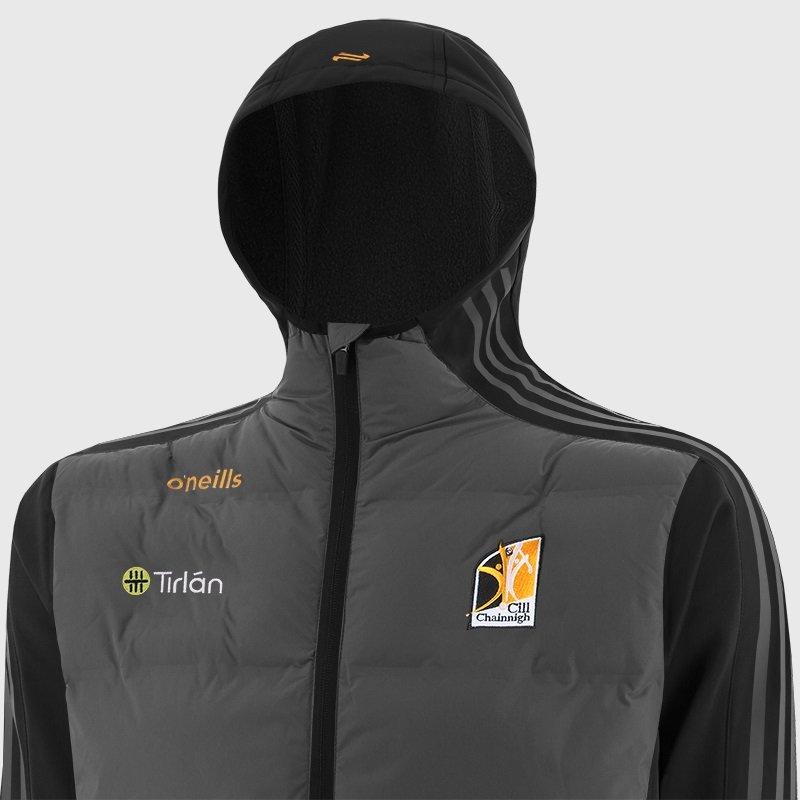 GMetal/BLK/AMB - ONeills - Hydra Kilkenny Showerproof Windproof Performance Training Jacket - 2