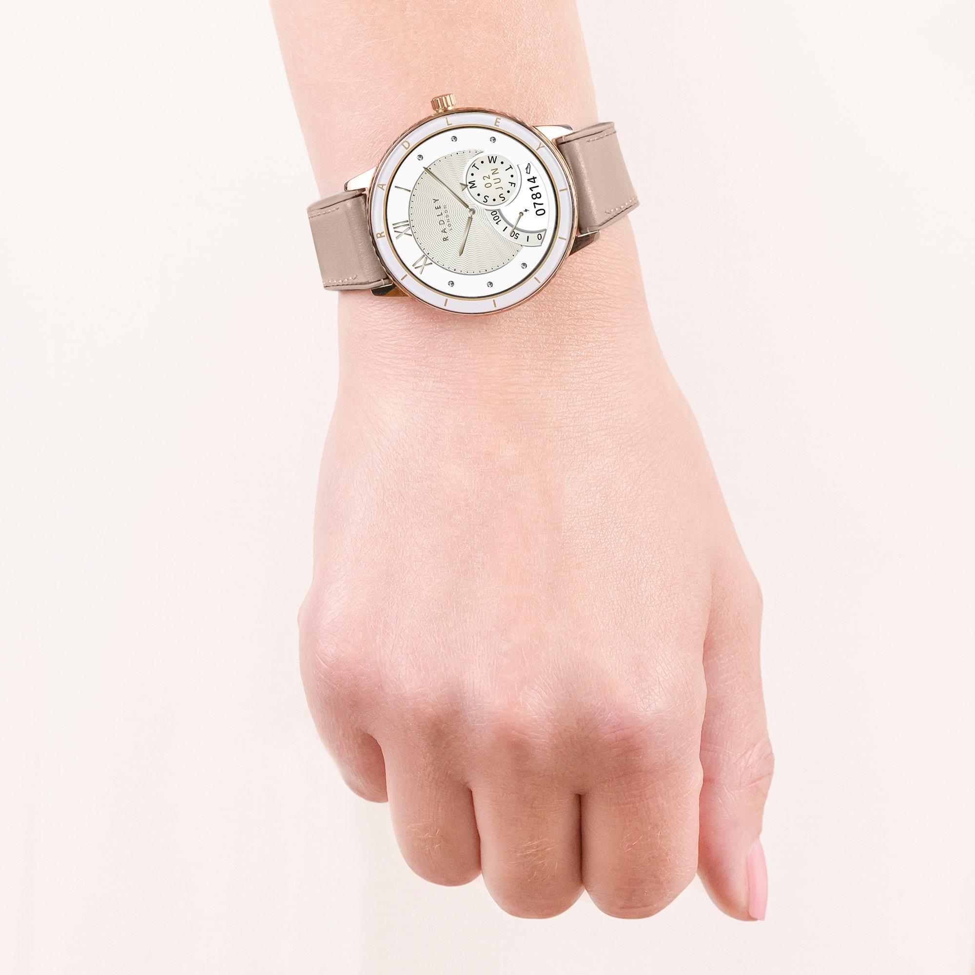 Pink - Radley - Radley Series 57 Pink Strap Smart Watch - 3