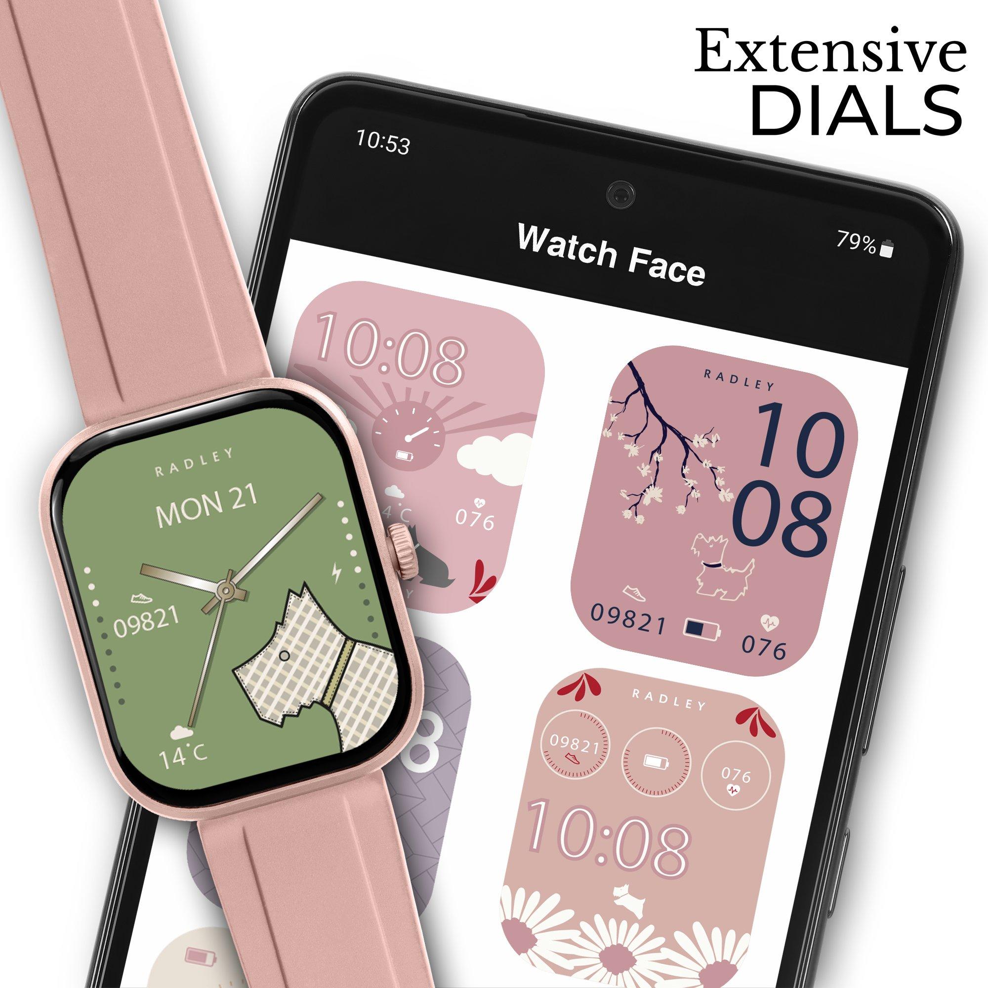 Pink - Radley - Radley Series 55 Pink  Smart Watch - 3