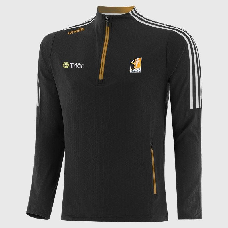 BLK/WHI/AMB - ONeills - Kilkenny Hydra Half Zip Top Senior - 1