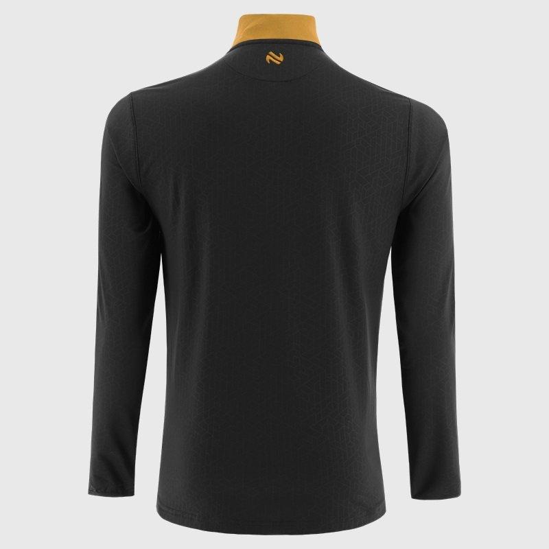 BLK/WHI/AMB - ONeills - Kilkenny Hydra Half Zip Top Senior - 2