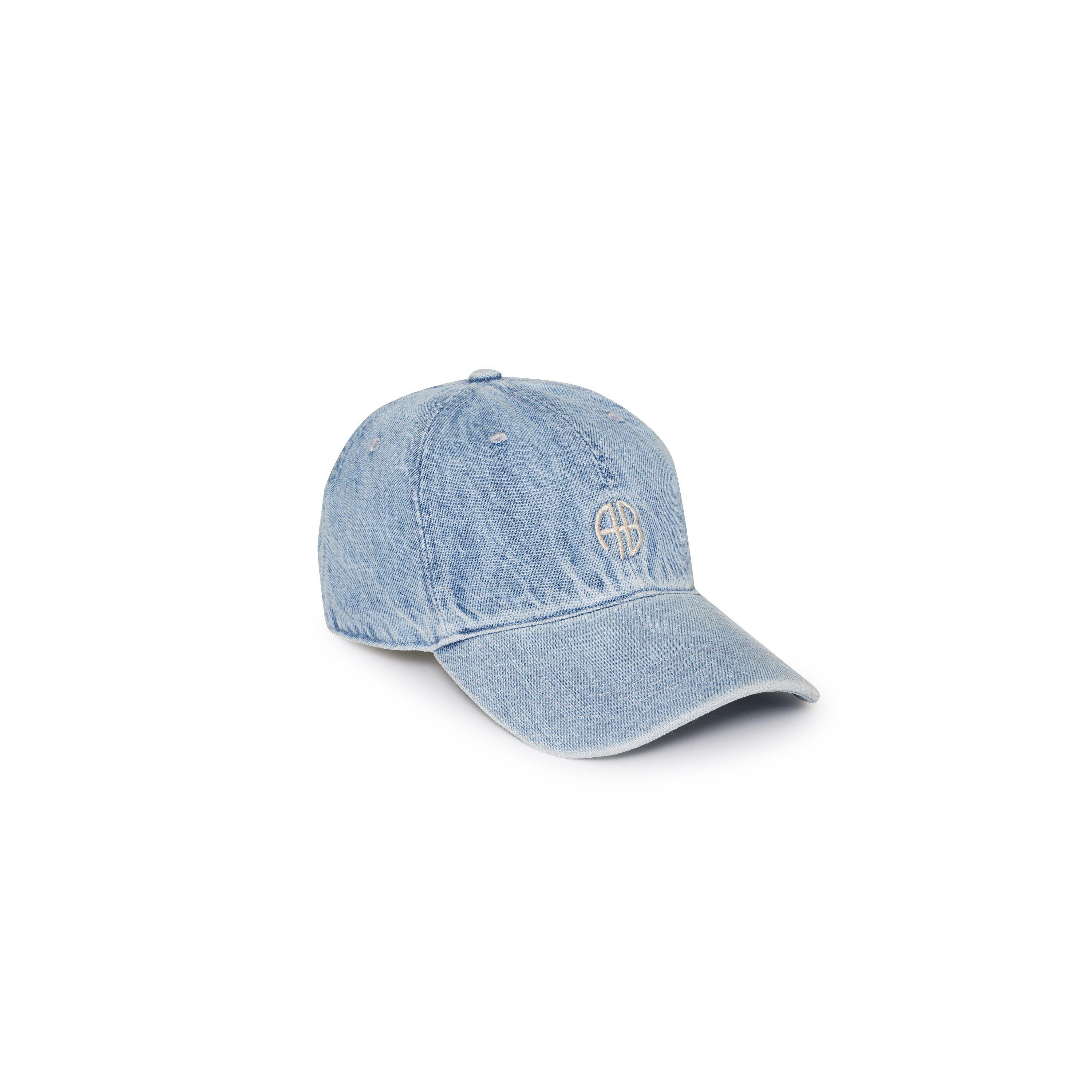 WASHED BLUE - Anine Bing - Women's Jeremy Cotton Baseball Cap - 4
