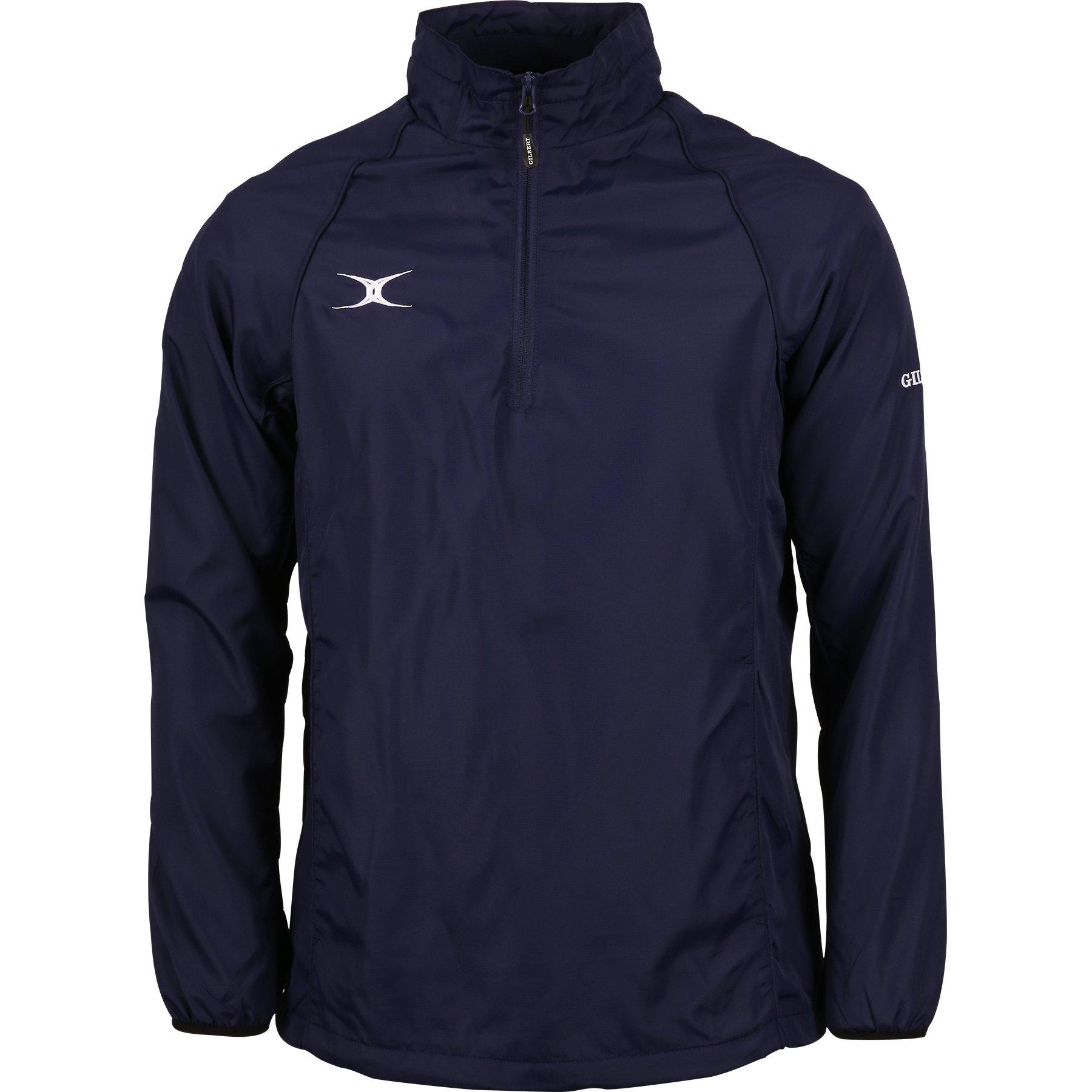 Navy - Gilbert - Unisex Adults Tornado Performance Rugby Jacket