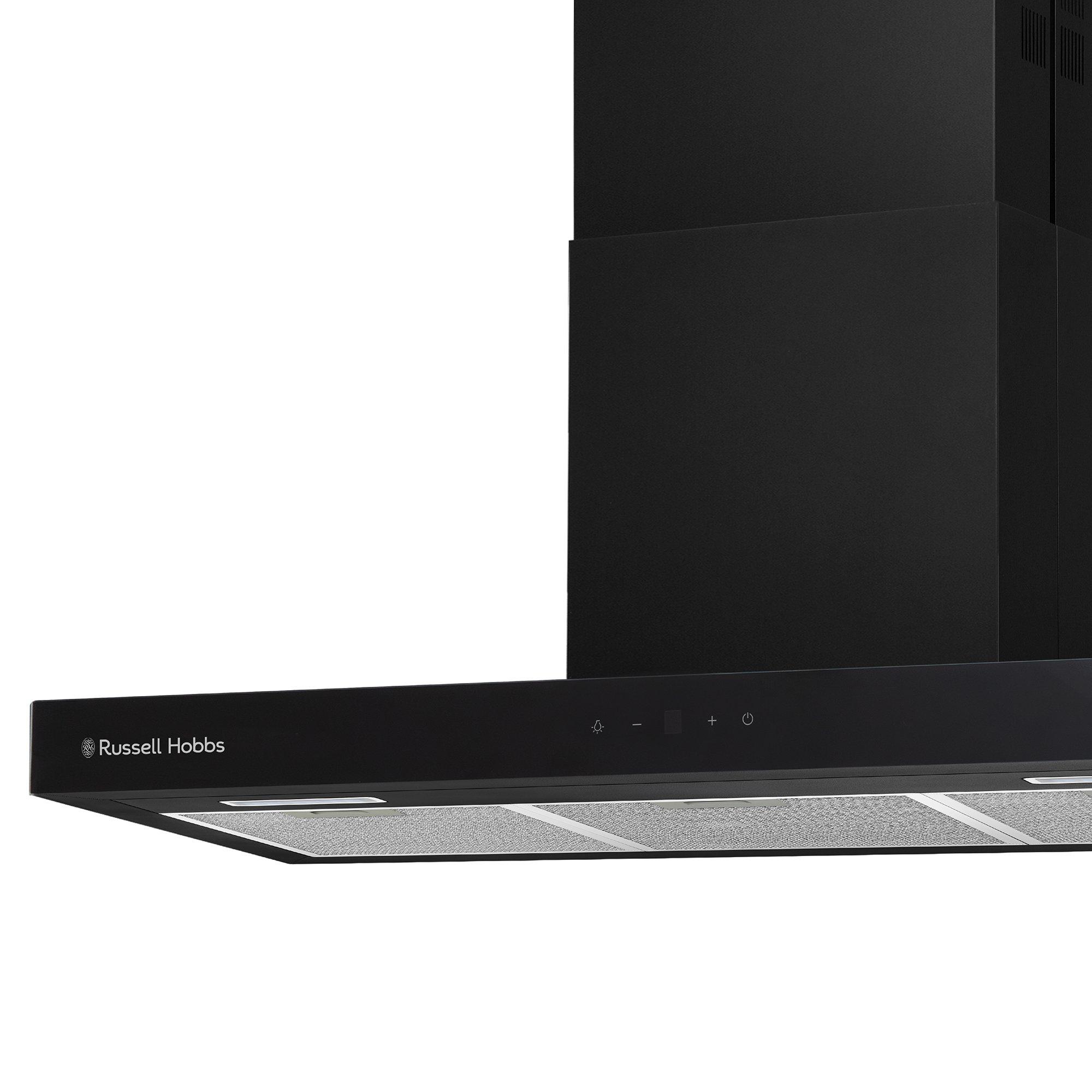 Black - Russell Hobbs - RHGCH903B 90cm T-Shaped Cooker Hood in Black - 2