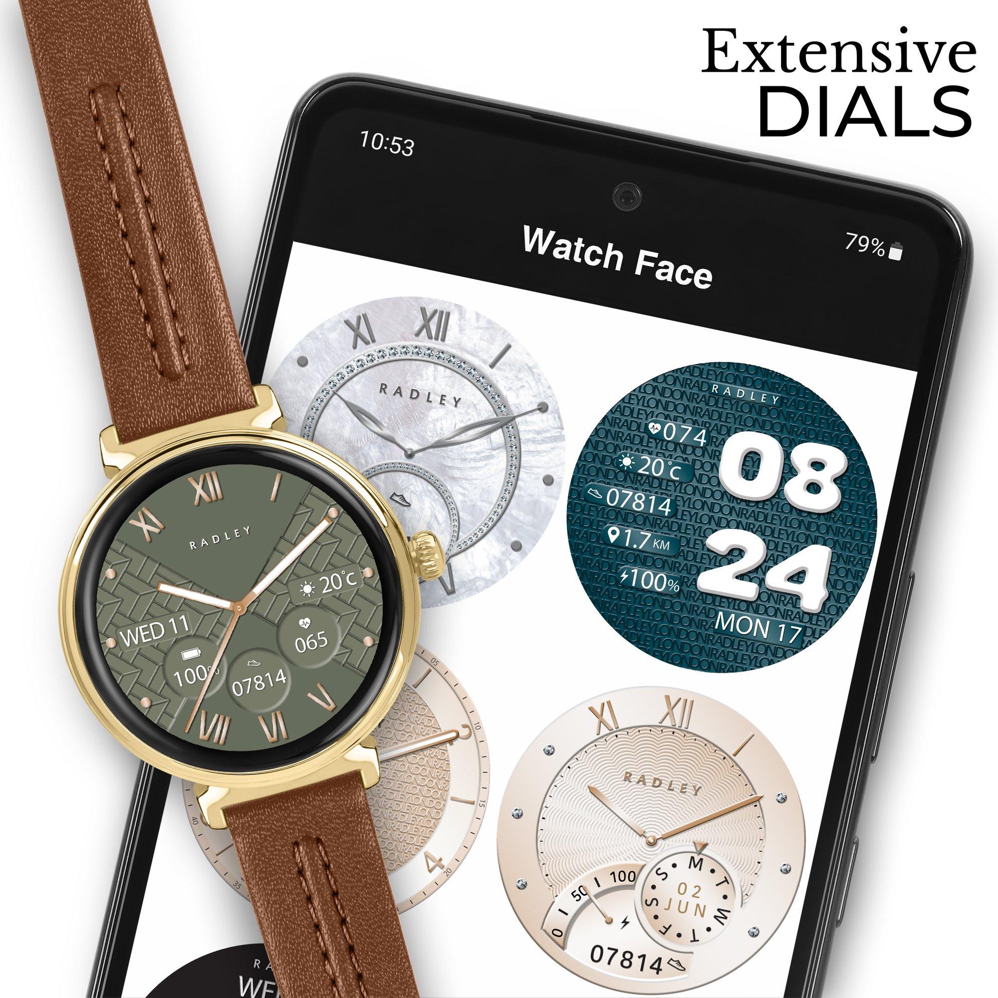 Red - Radley - Radley Series 48 AMOLED Red Smart Watch - 4