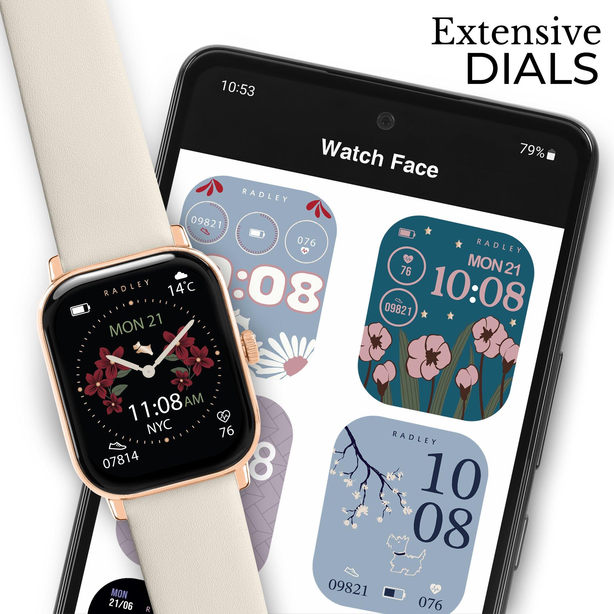 Blue - Radley - Radley Series 56 Smart Watch Strap Set - 3