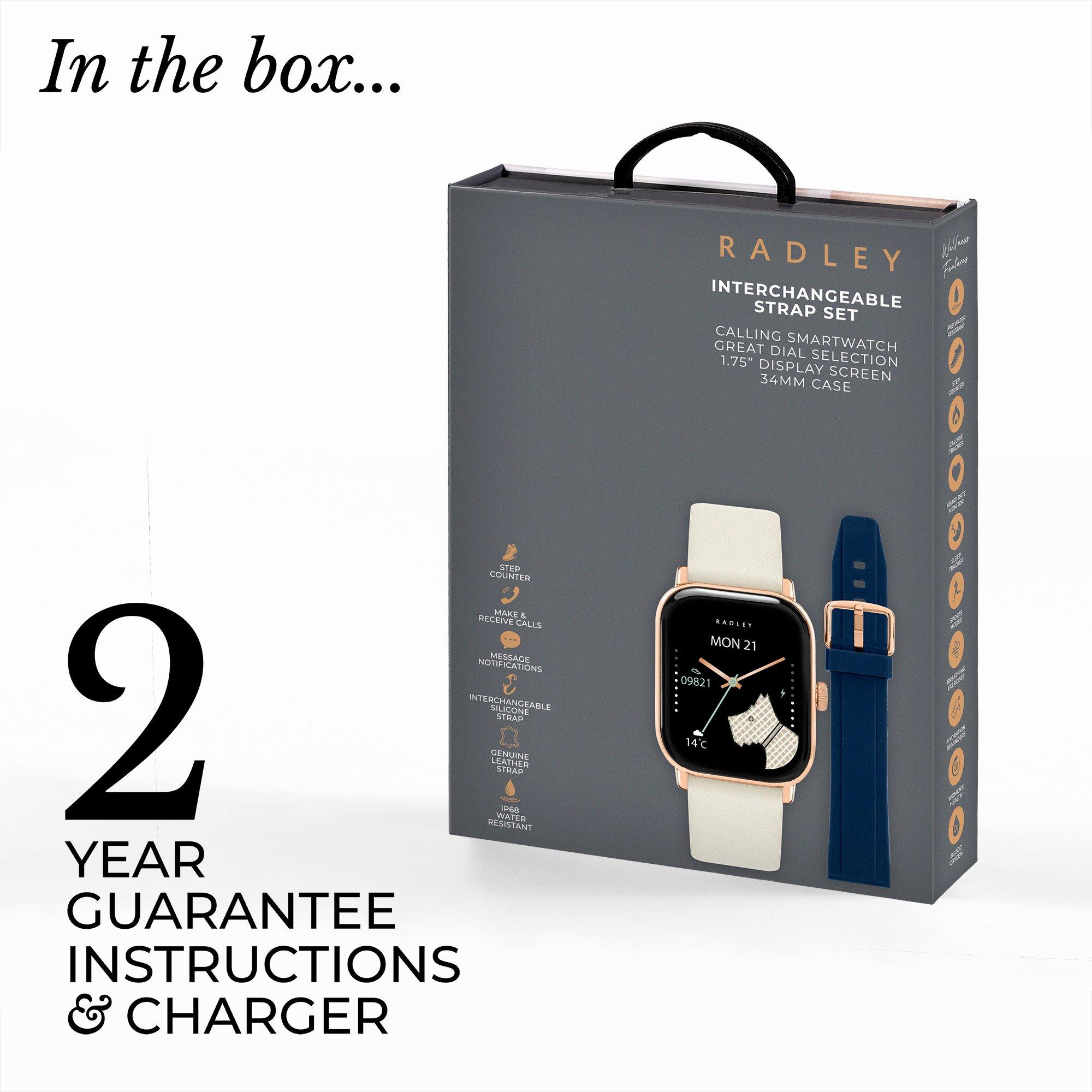 Blue - Radley - Radley Series 56 Smart Watch Strap Set - 5
