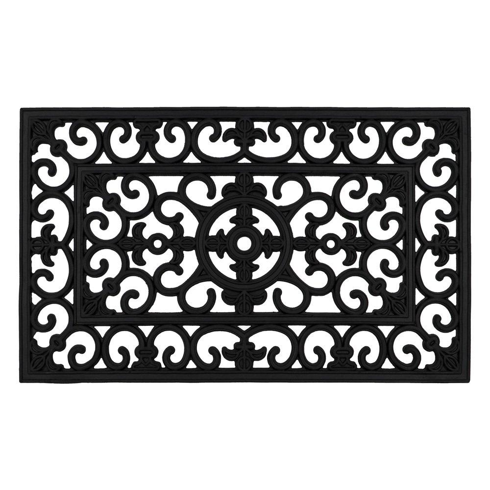 JVL Lexi Rubber Scraper Doormat