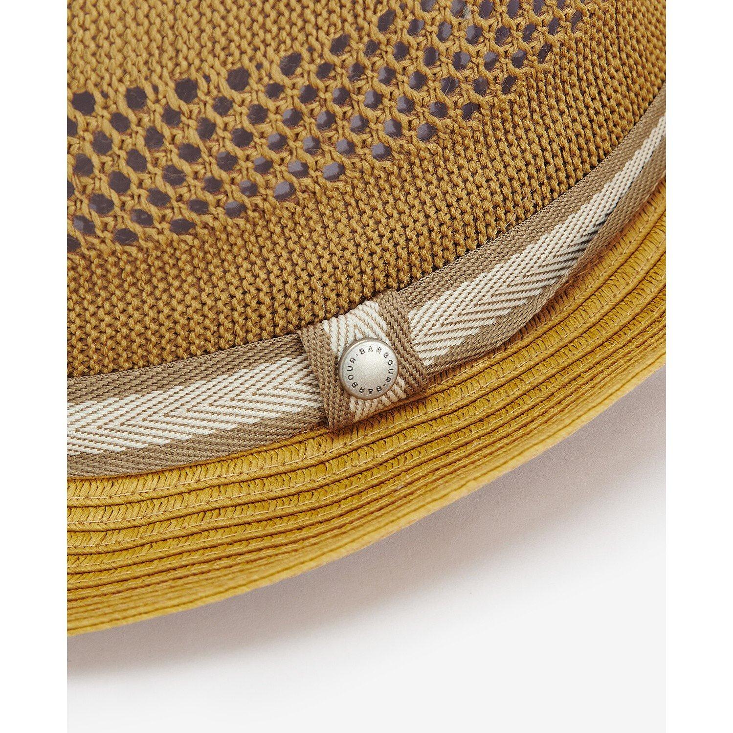 Dark Tan - Barbour - Craster Trilby Hat - 3